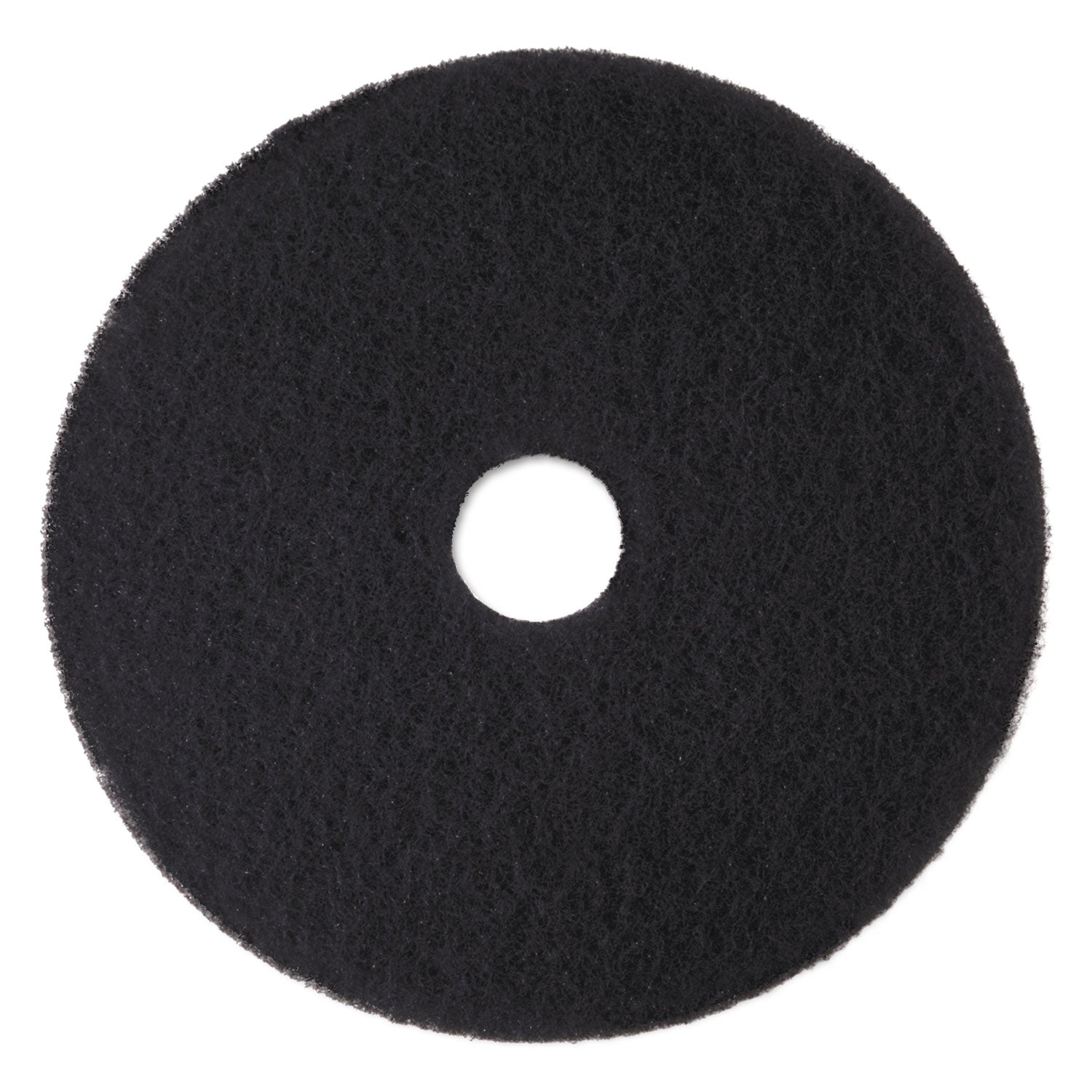 High Productivity Floor Pads | 15", Black, 5/Ct