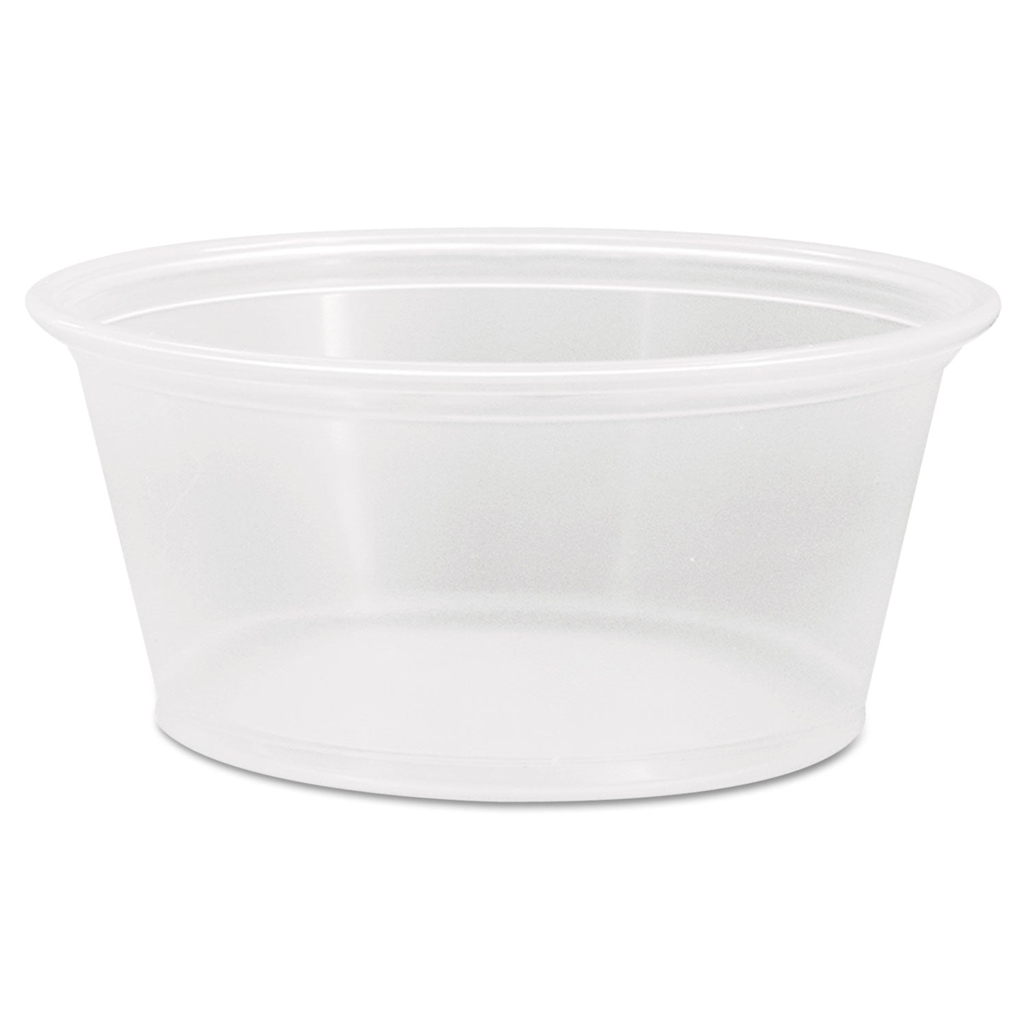 Dart® Conex Complements Portion/Medicine Cups, 3.25 oz, Plastic, Clear, 125/Bag, 20 Bags/Carton