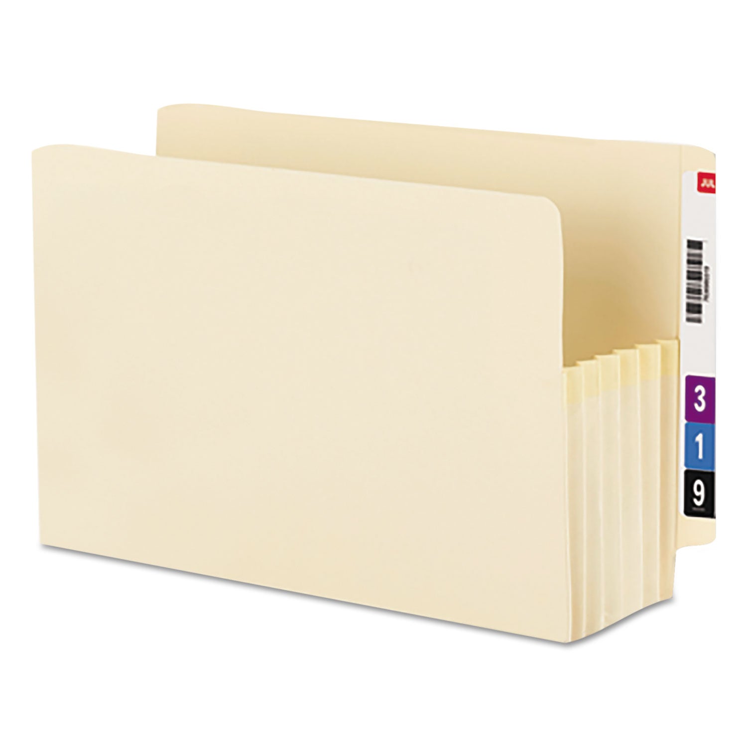 Manila End Tab Tuff Pockets | 5.25", 10/Box