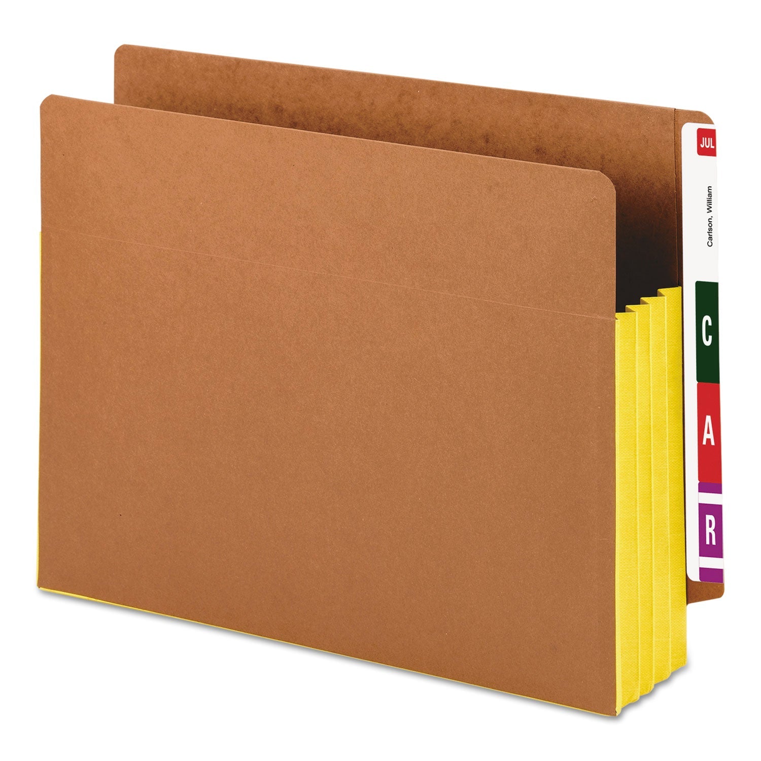 Redrope End Tab File Pockets | Yellow, 10/Box