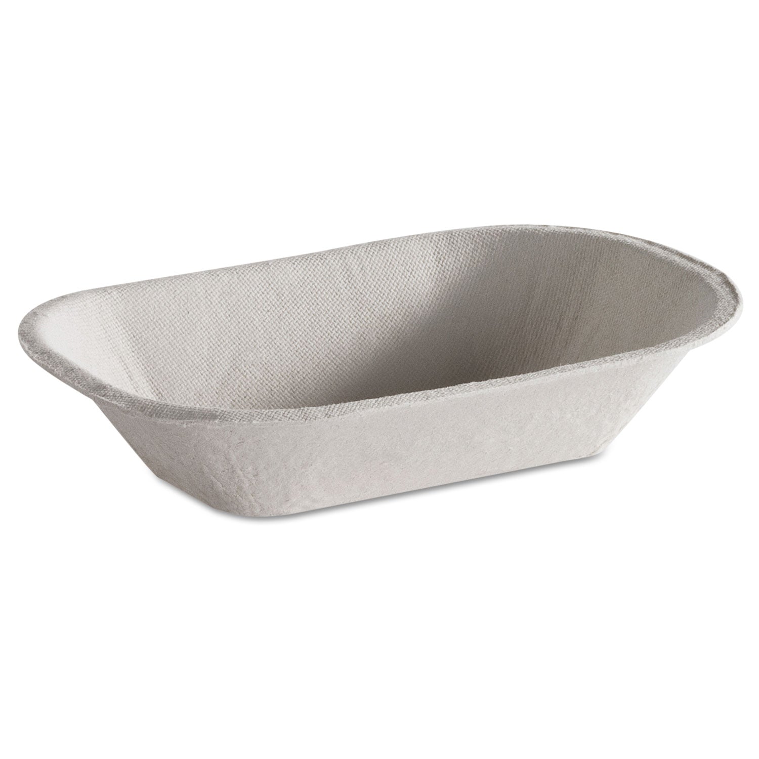 Molded Fiber Food Tray | 4 x 6 | Beige