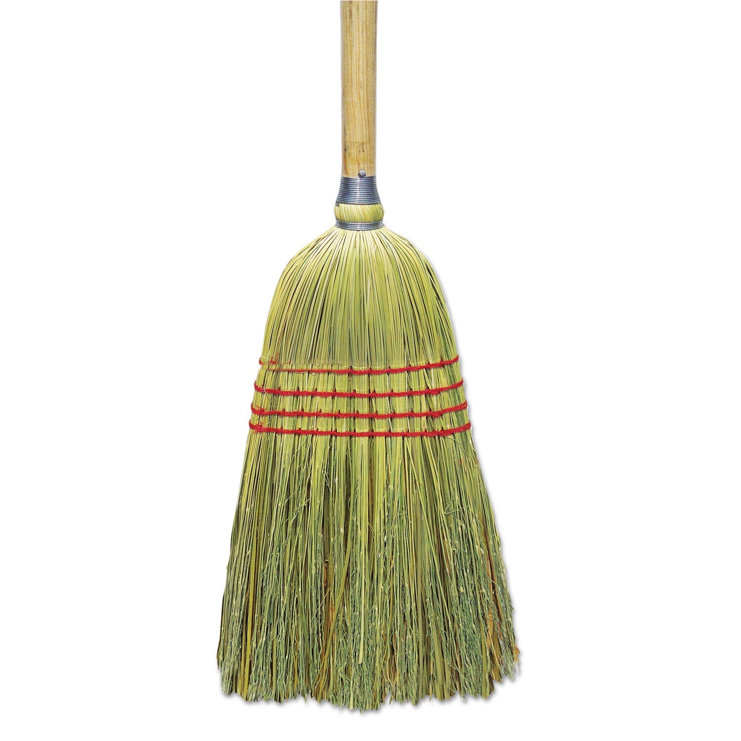 Upright Corn/Fiber Broom | 56" | 6/Carton