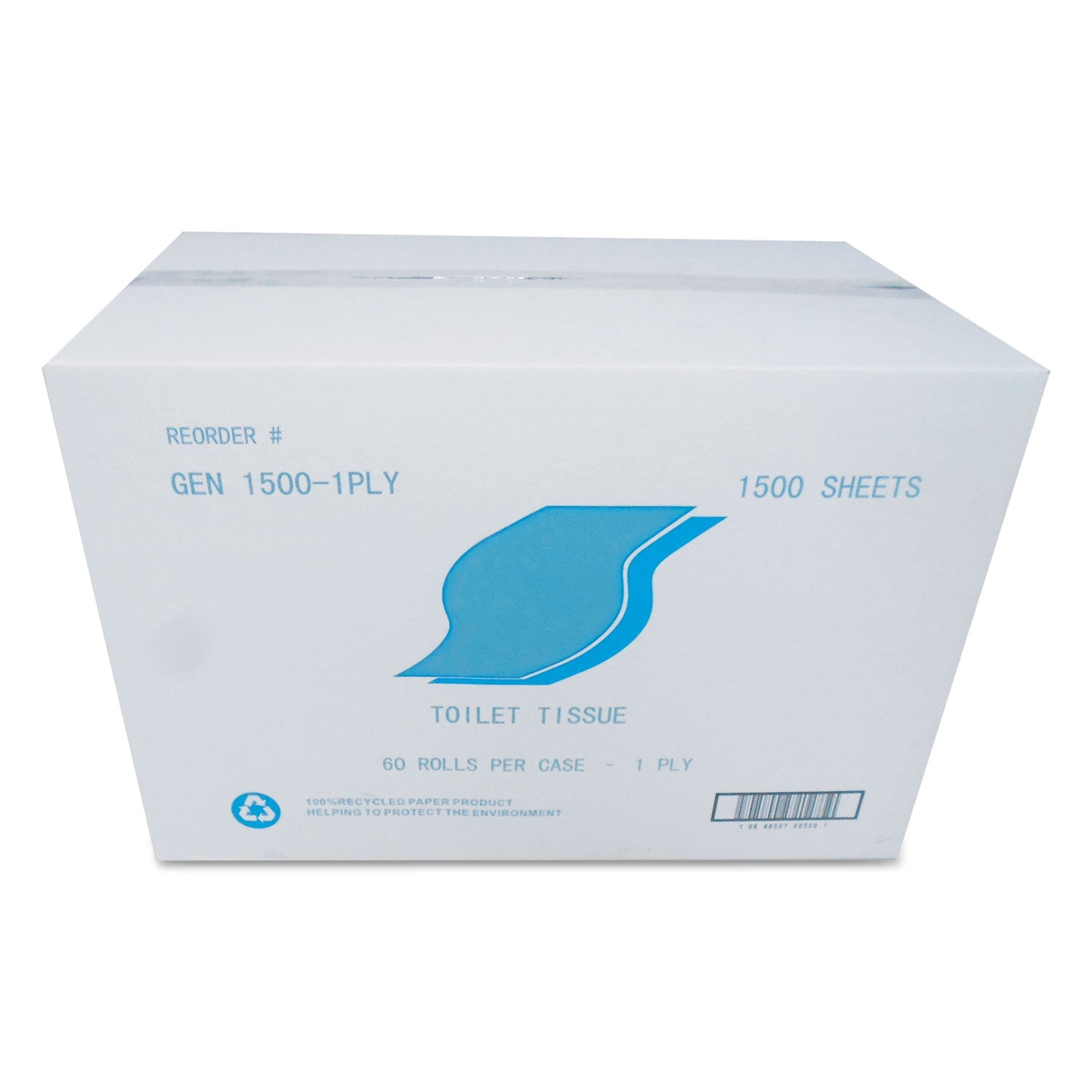 Small Roll Bath Tissue | 1-Ply, 60 Rolls/Ctn