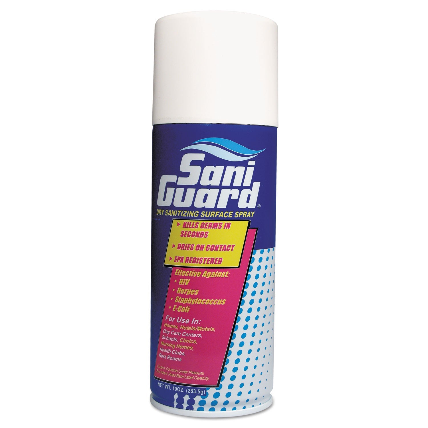 SaniGuard® Sanitizer Surface Spray, 10 oz Aerosol Spray