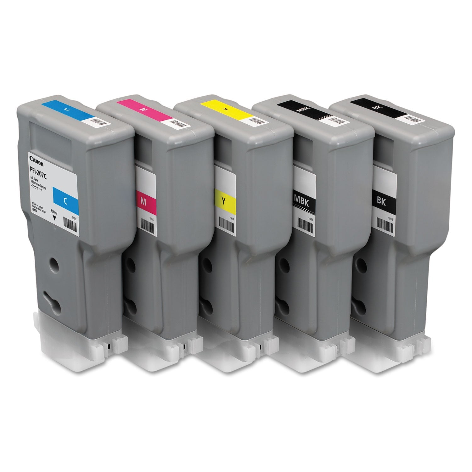 Canon® 8790B001AA (PFI-207) Ink, Cyan - Bloom Skins