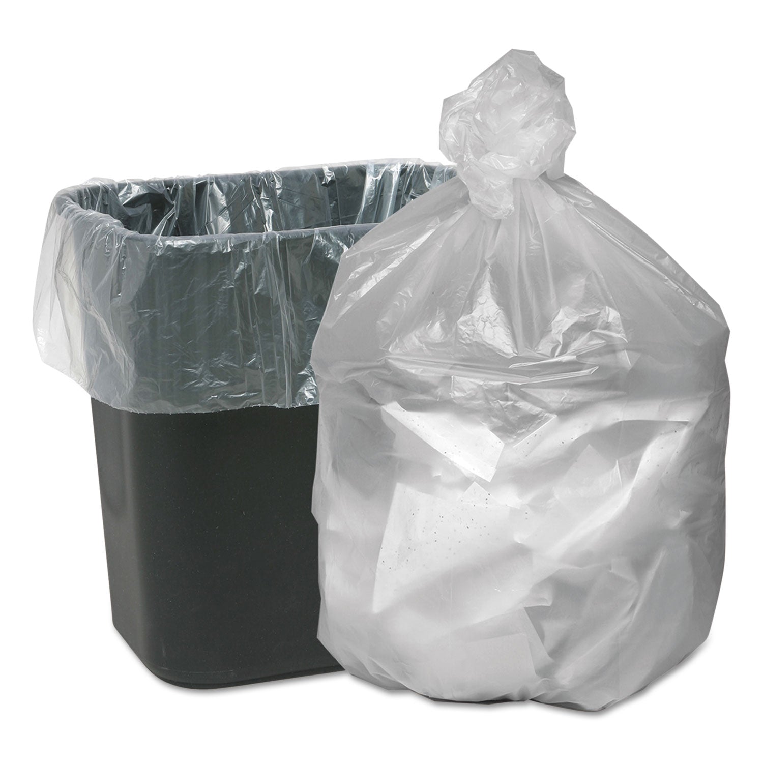 Good 'n Tuff Waste Can Liners | 10 gal, Natural