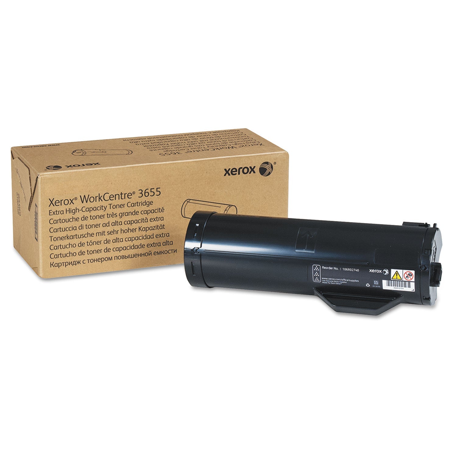 Toner | 25,900 Pages | Black | Xerox® 106r02740