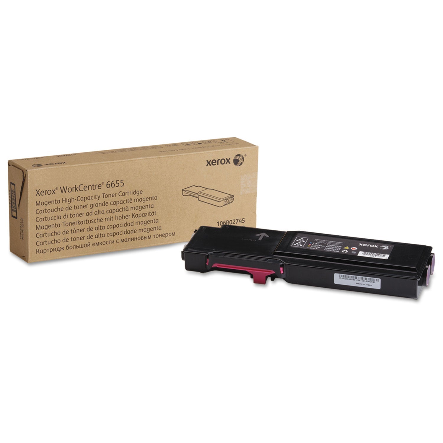 Toner | 7,500 Pages | Magenta | Xerox® 106r02745