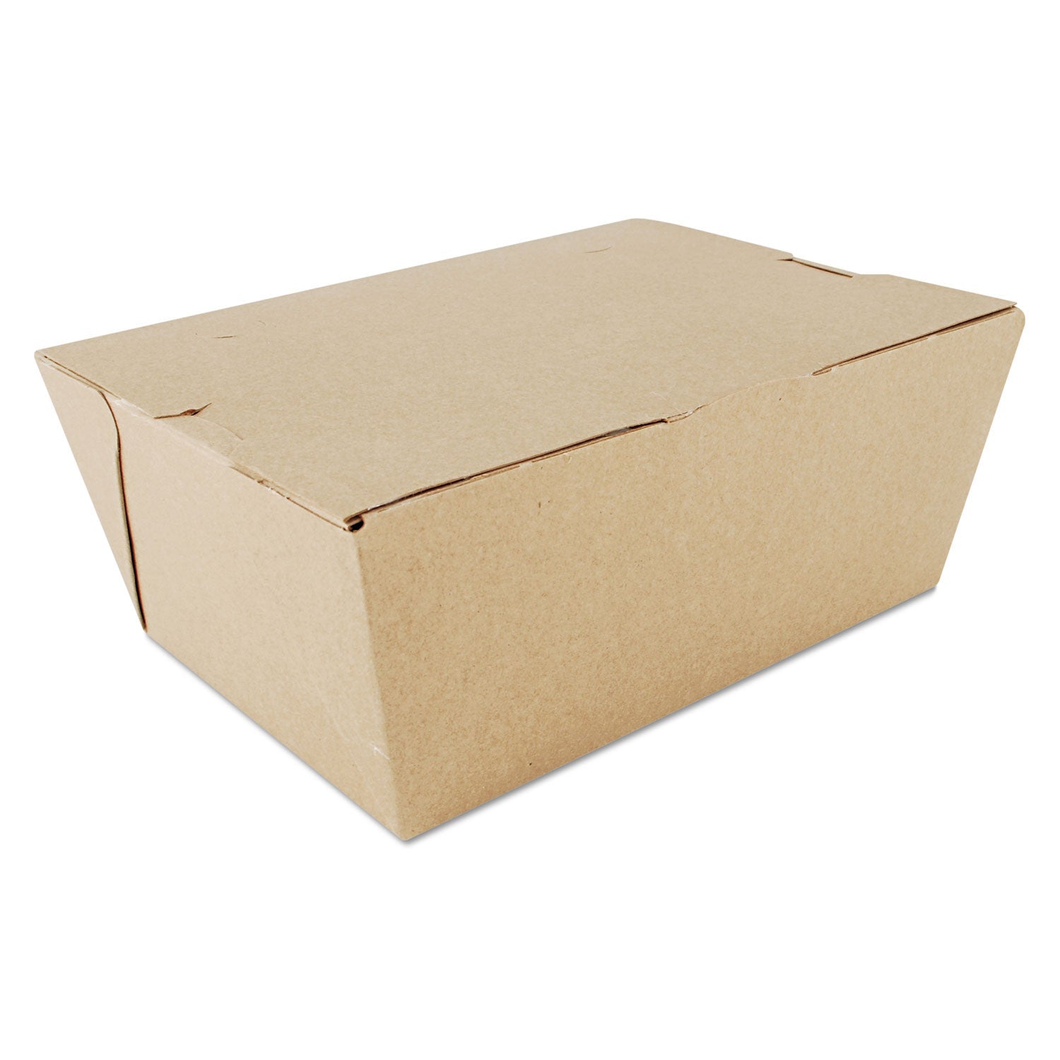ChampPak Carryout Boxes | #4 Brown Paper 160-Count