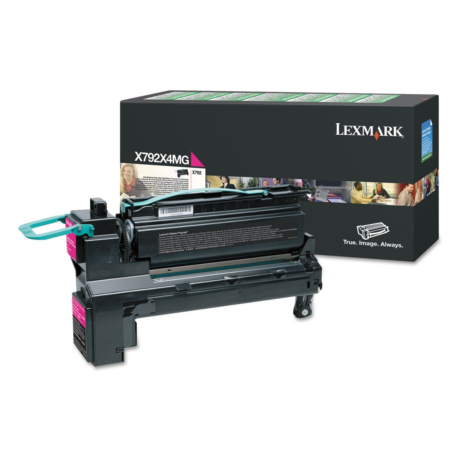 Lexmark X792x4mg Toner | Return Program, Magenta