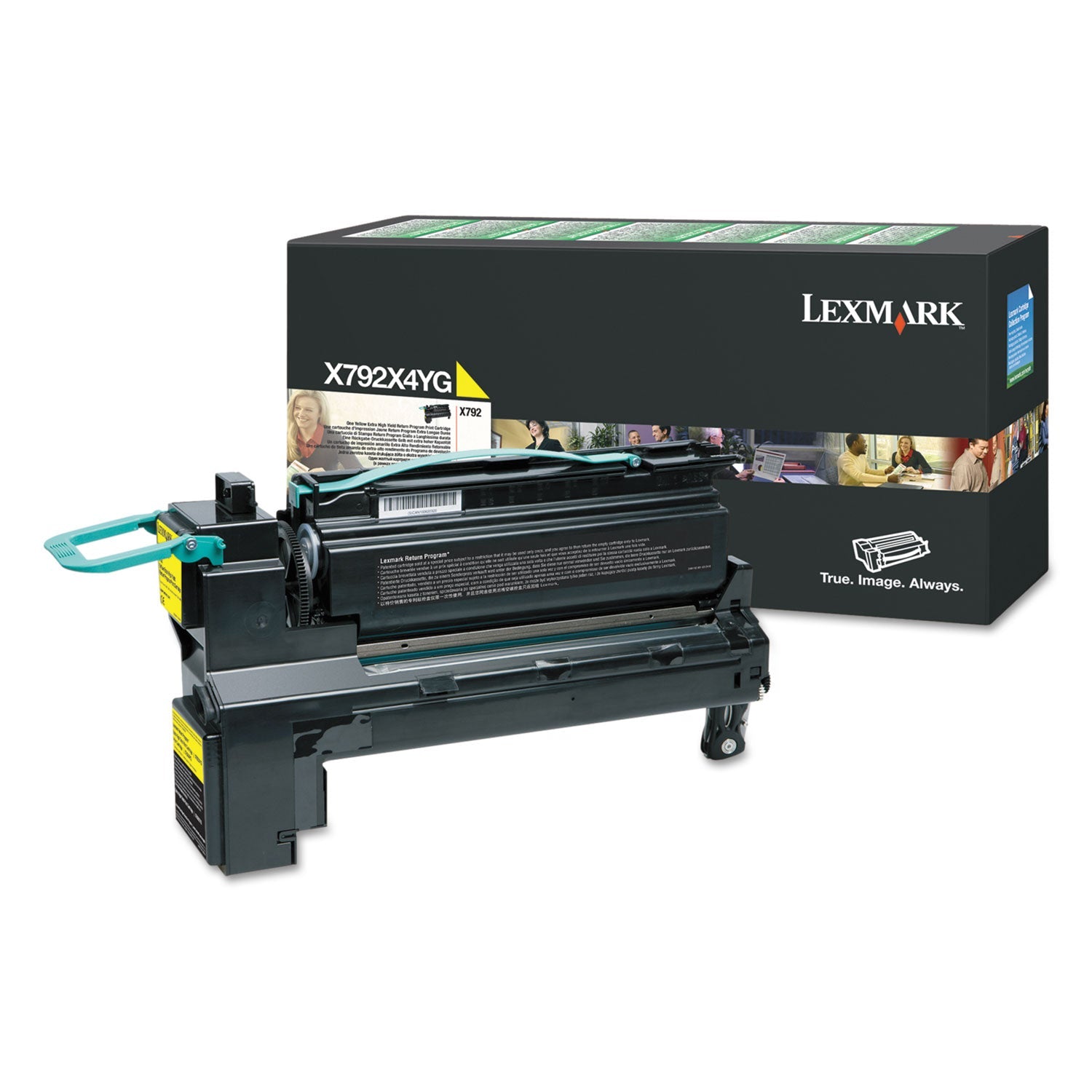 Lexmark X792x4yg Toner | Return Program, Yellow