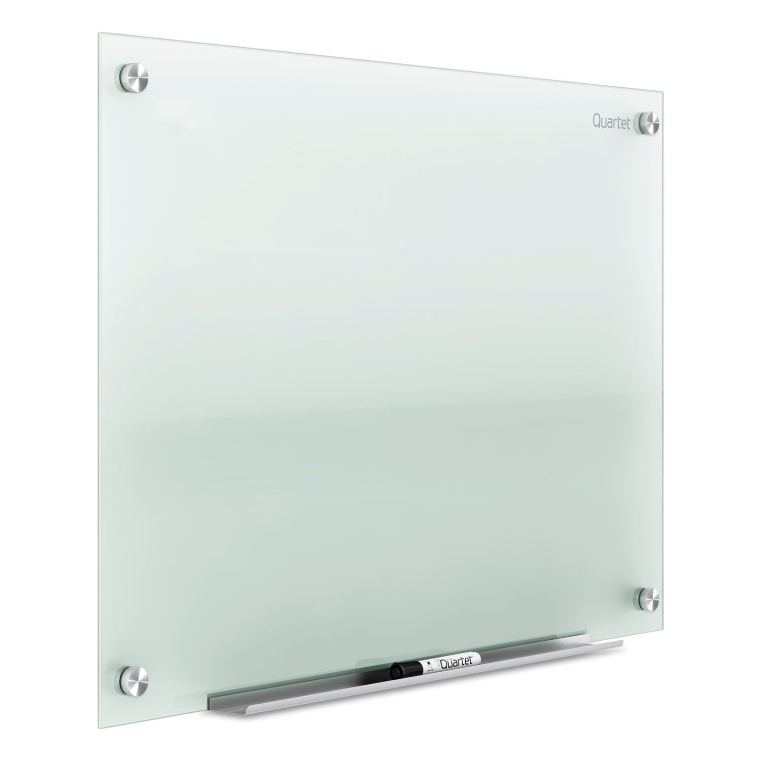Quartet® Infinity Glass Marker Board, 48" x 36", Frost Surface