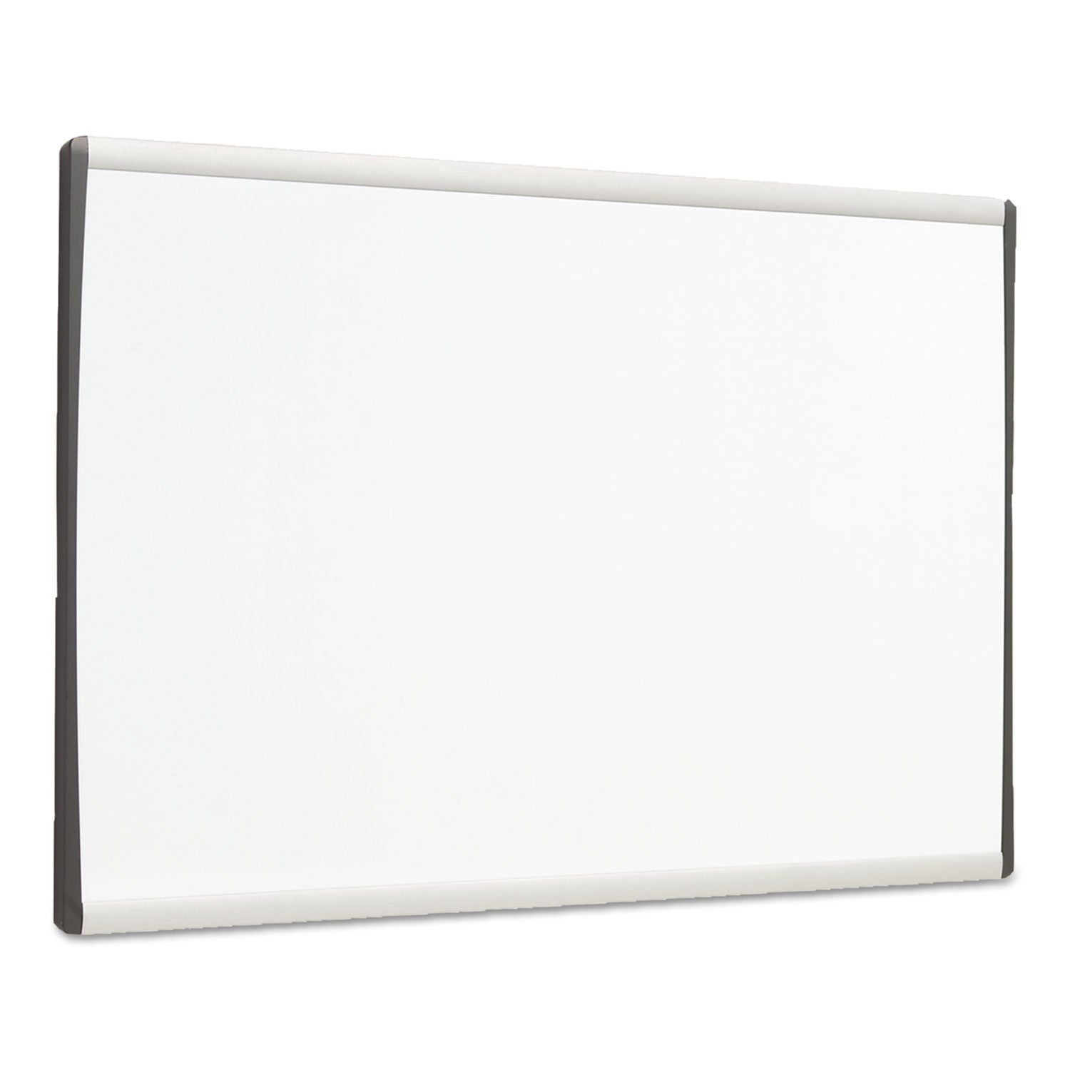 Quartet® ARC Frame Cubicle Board, Magnetic Dry Erase, 30" x 18", White Surface, Satin Aluminum Frame