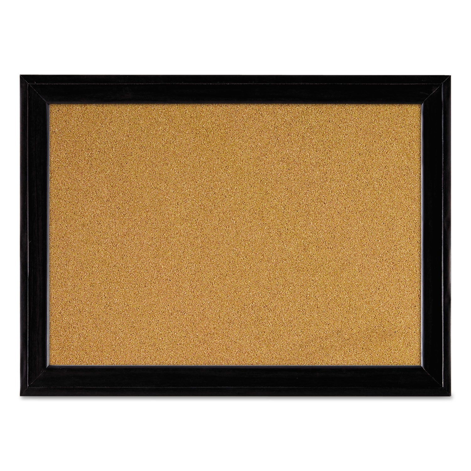 Cork Bulletin Board | 17"x11" Black Frame, Quartet®