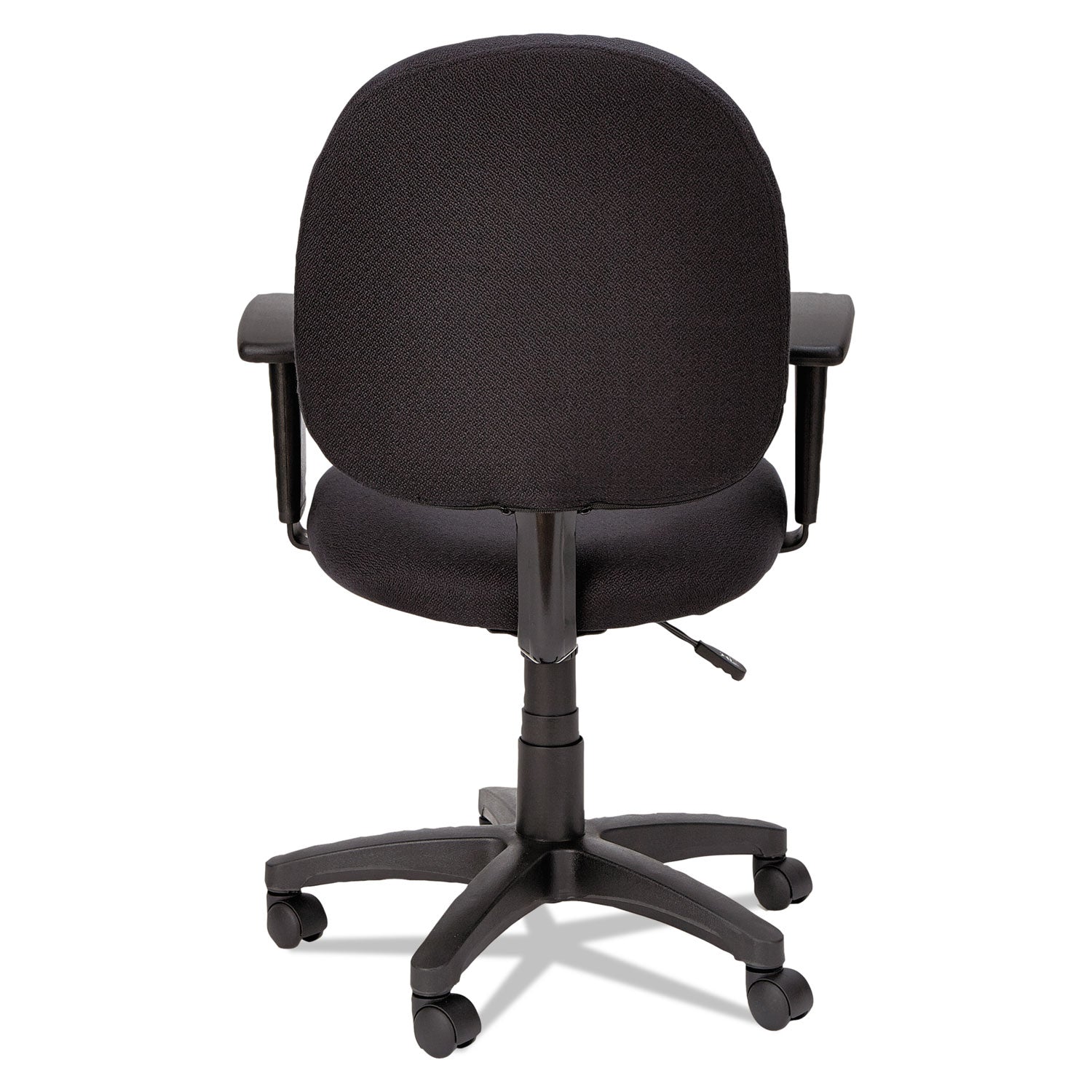 Alera® Alera Essentia Series Swivel Task Chair With Adjustable Arms, Supports Up To 275 Lb, 17.71" To 22.44" Seat Height, Black