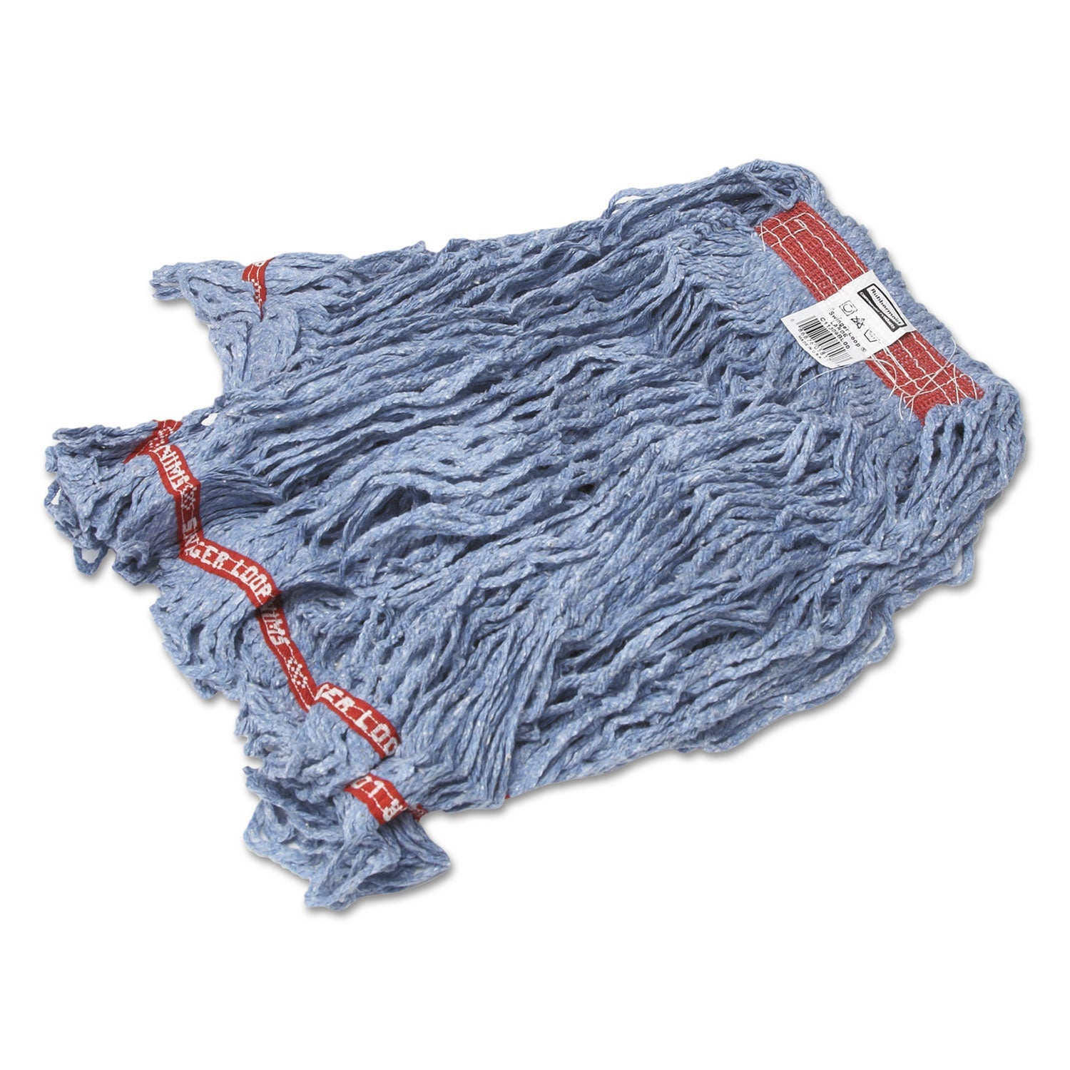 Swinger Loop Wet Mop Head | Large, Blue, 6-ct
