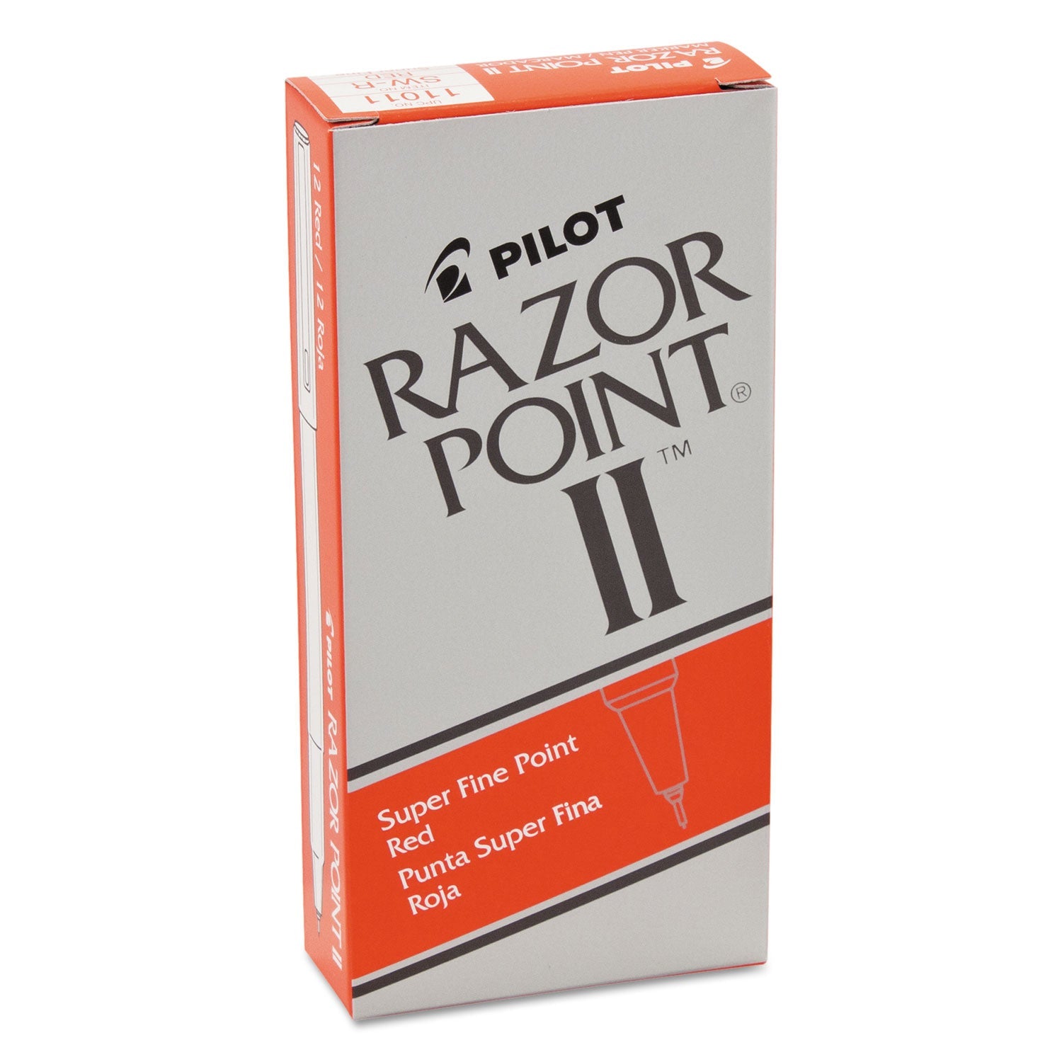 Pilot Razor Point II Super Fine Line Pen | Red
