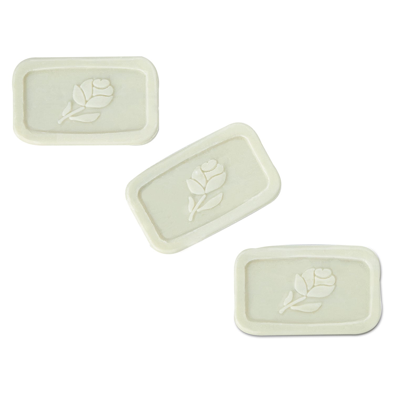 Good Day™ Unwrapped Amenity Bar Soap, Fresh Scent, # 1/2, 1,000/carton