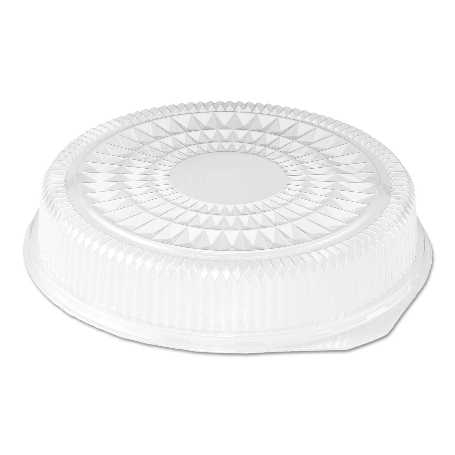 Round Plastic Dome Lid | HFA 16-Inch, 25-Pack