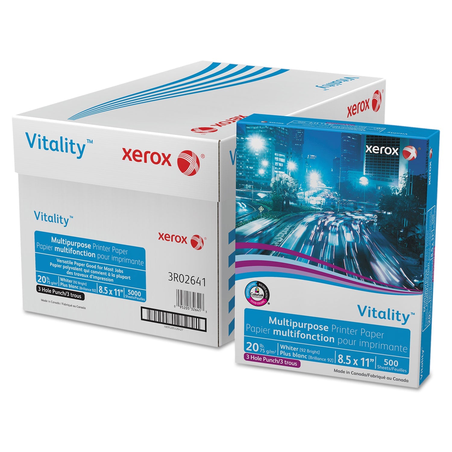 Vitality Multipurpose Print Paper | 3-Hole, 10Rm