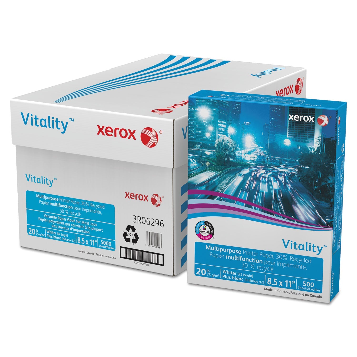 30% Recycled Multipurpose Paper | 92 Bright, 500/Ream