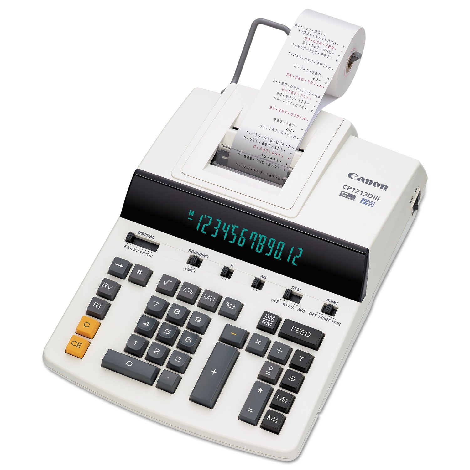 CP1213DIII Desktop Printing Calculator | 12-Digit