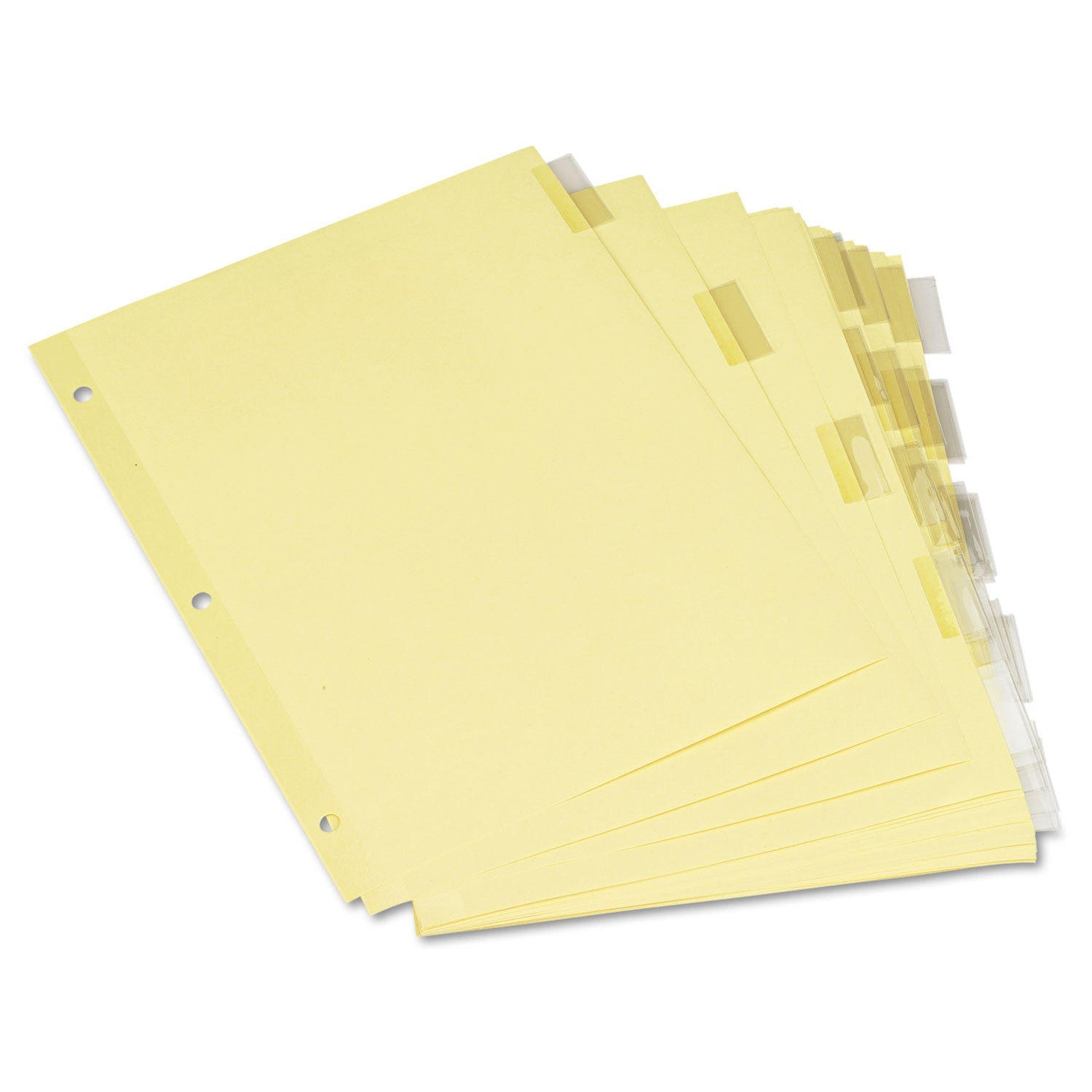 Insertable Tab Index | 5-Tab, 6 Sets