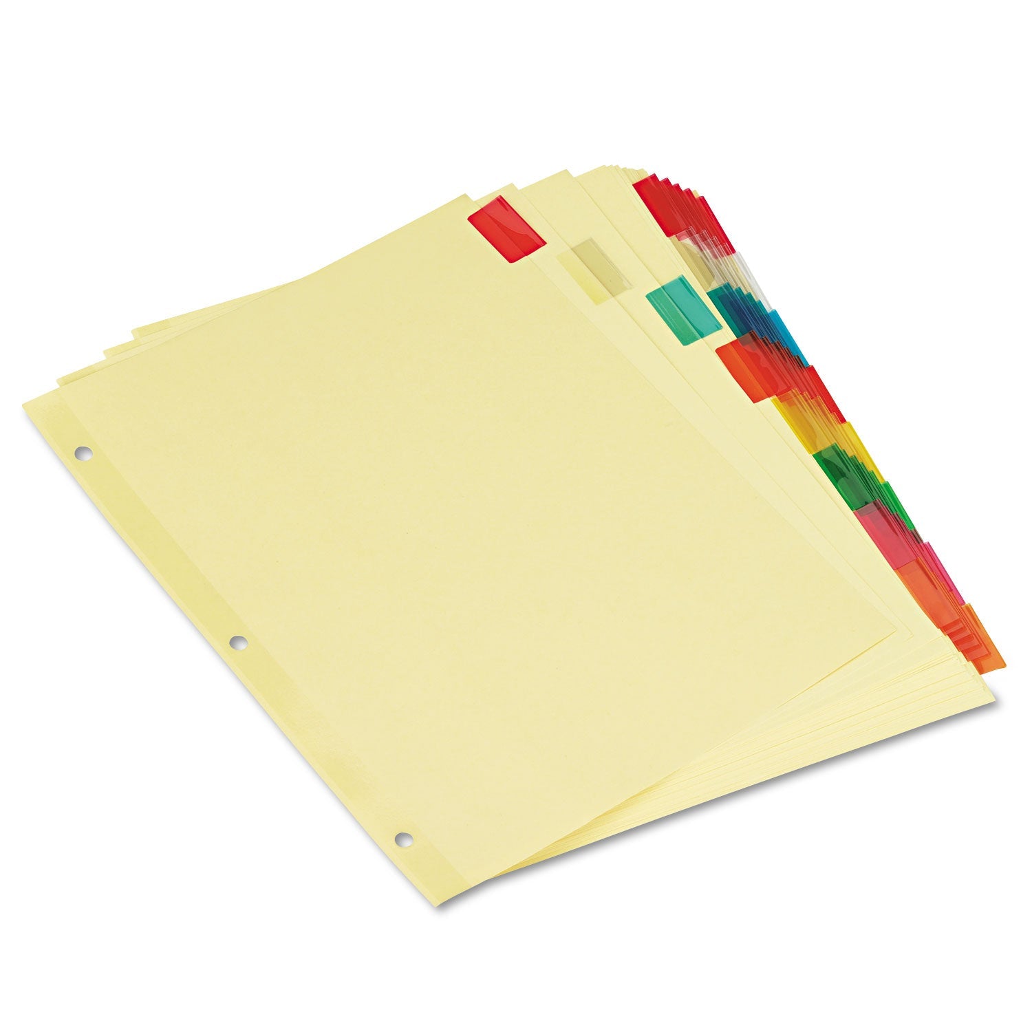 Insertable Tab Index | 8-Tab, Assorted, 6 Sets