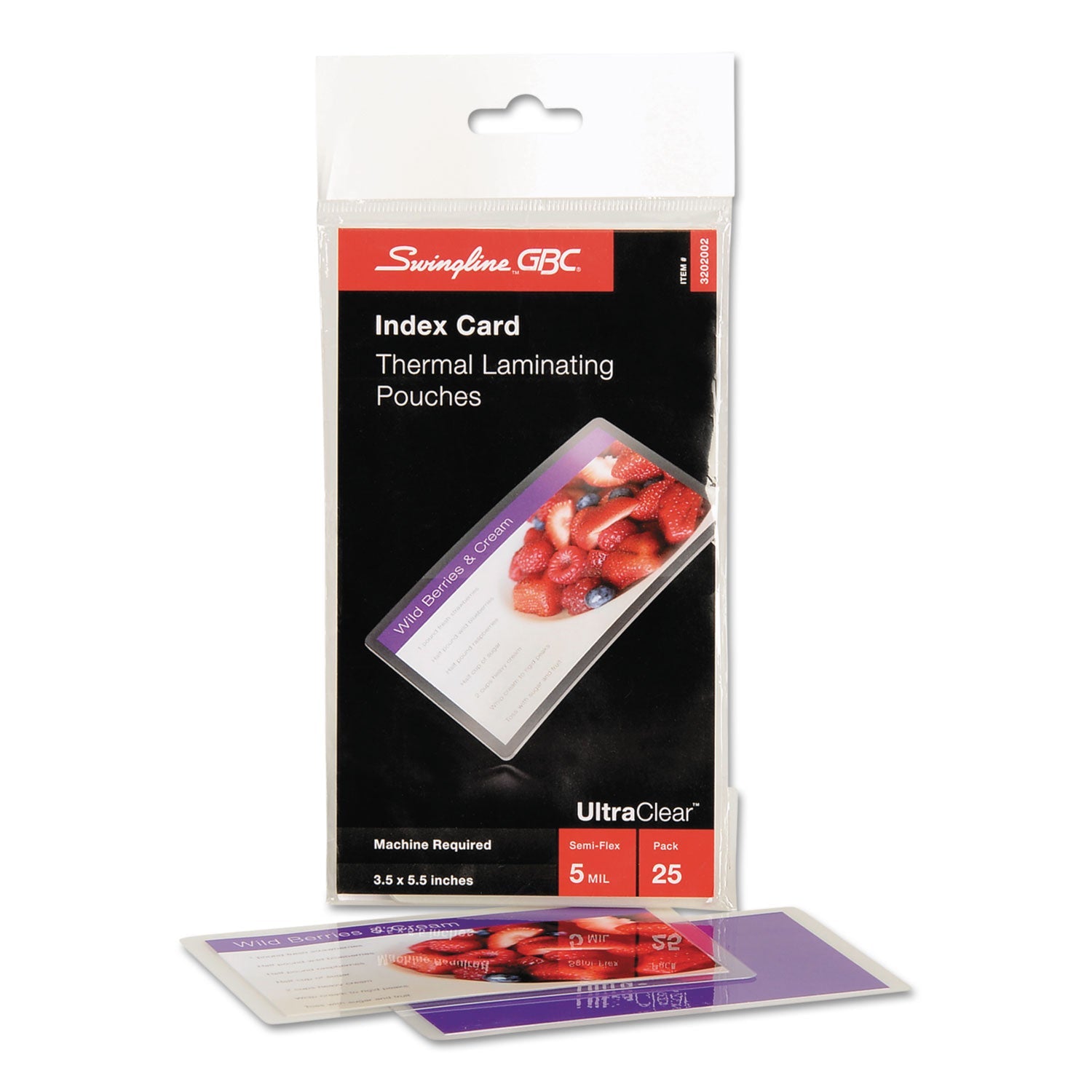Ultraclear Thermal Laminating Pouches | 5.5x3.5