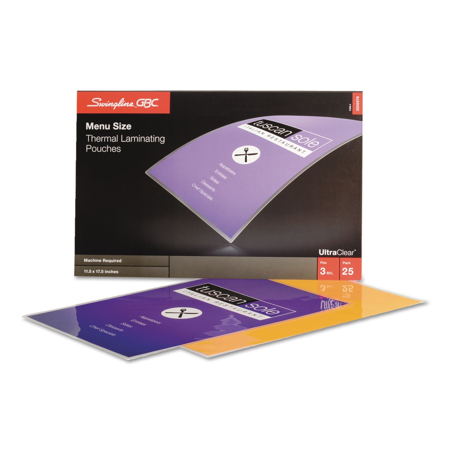 Ultraclear Thermal Laminating Pouches | 3 Mil