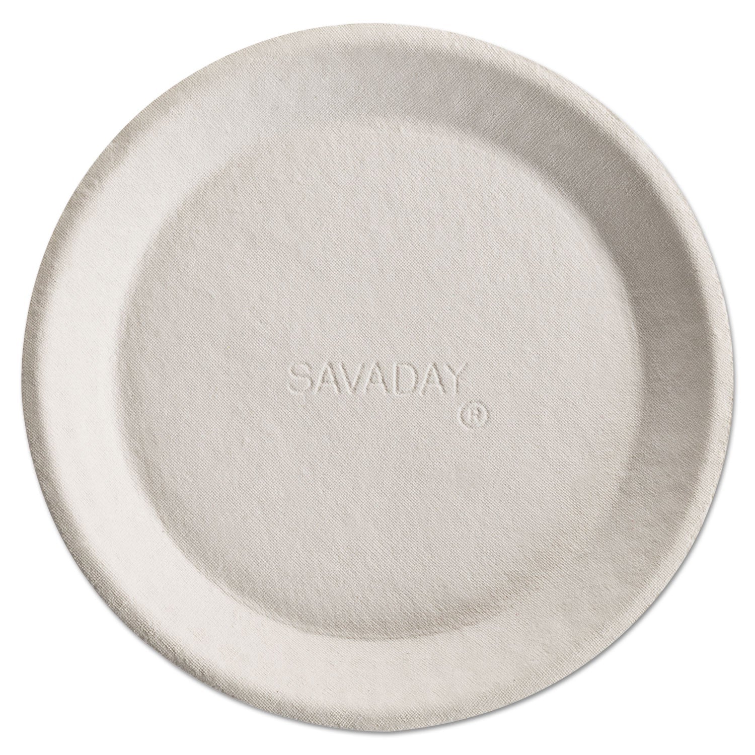 Savaday Molded Fiber Plates | 10" | Cream