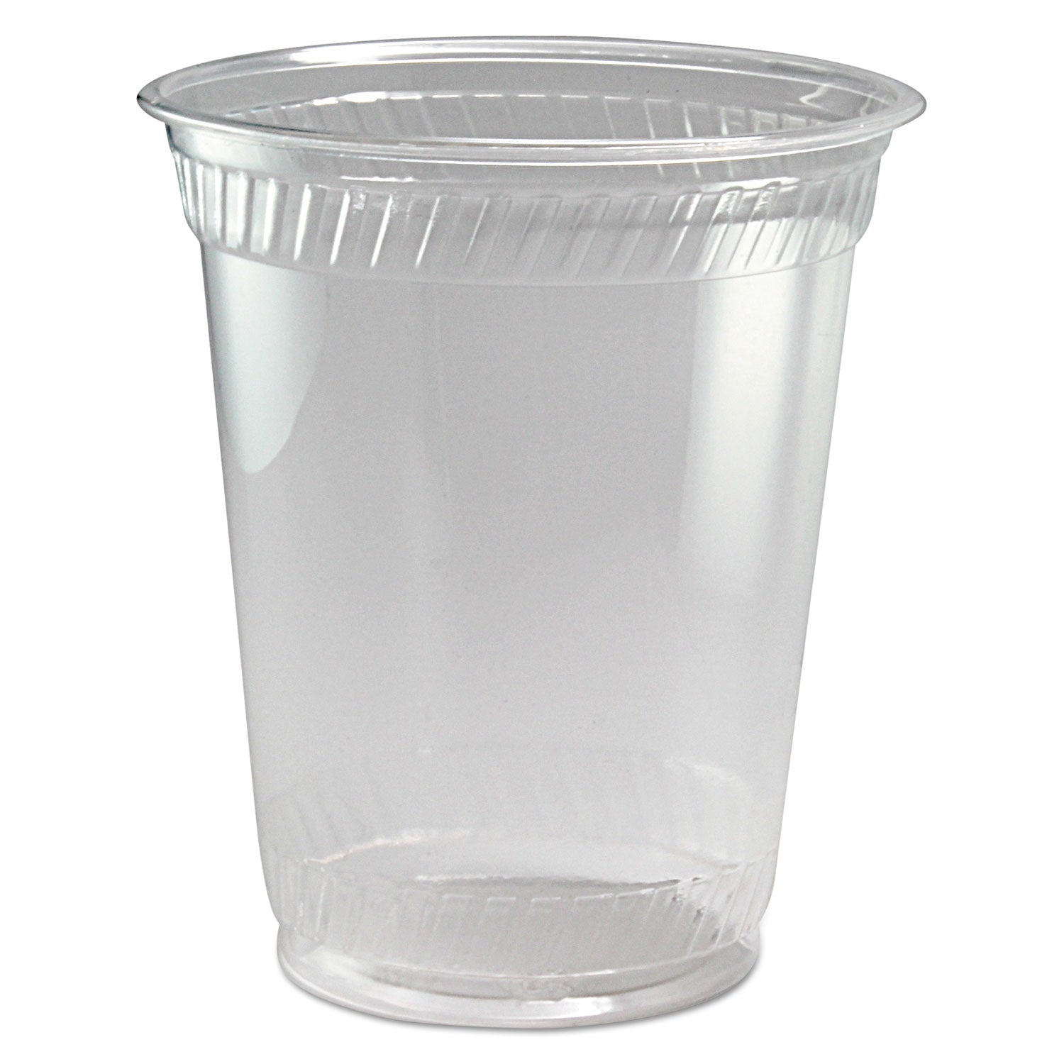 Fabri-Kal® Greenware Cold Drink Cups, Squat, 12 oz to 14 oz, Sugarcane, Clear, 1,000/Carton