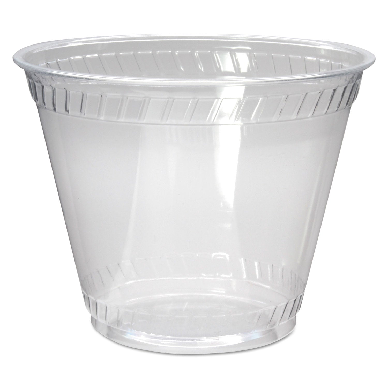 Fabri-Kal® Greenware Cold Drink Cups, Old Fashioned, 9 oz, Sugarcane, Clear, 50/Sleeve, 20 Sleeves/Carton