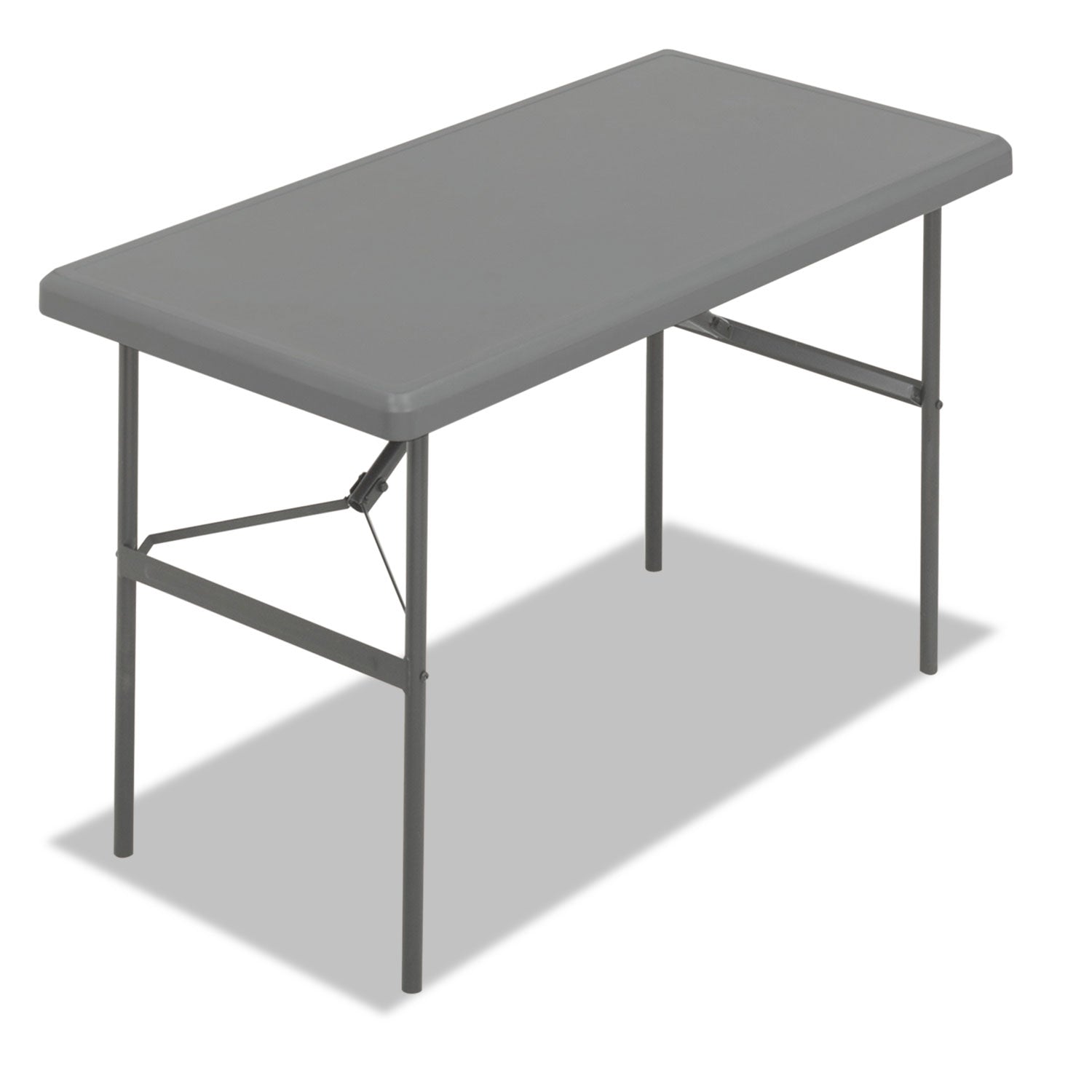 Classic Folding Table | 48"x24", Charcoal