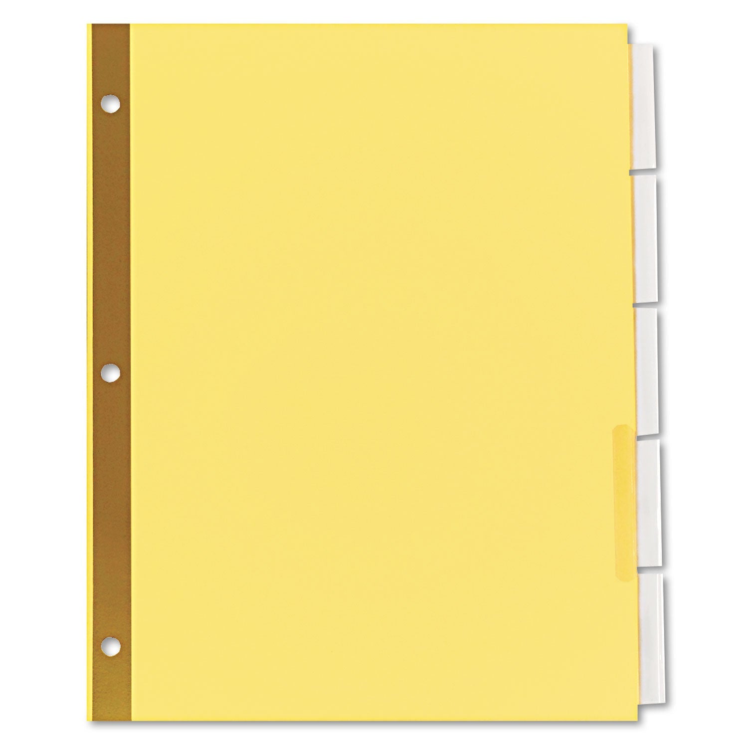 Deluxe Extended Insertable Tab Indexes | 5-Tab