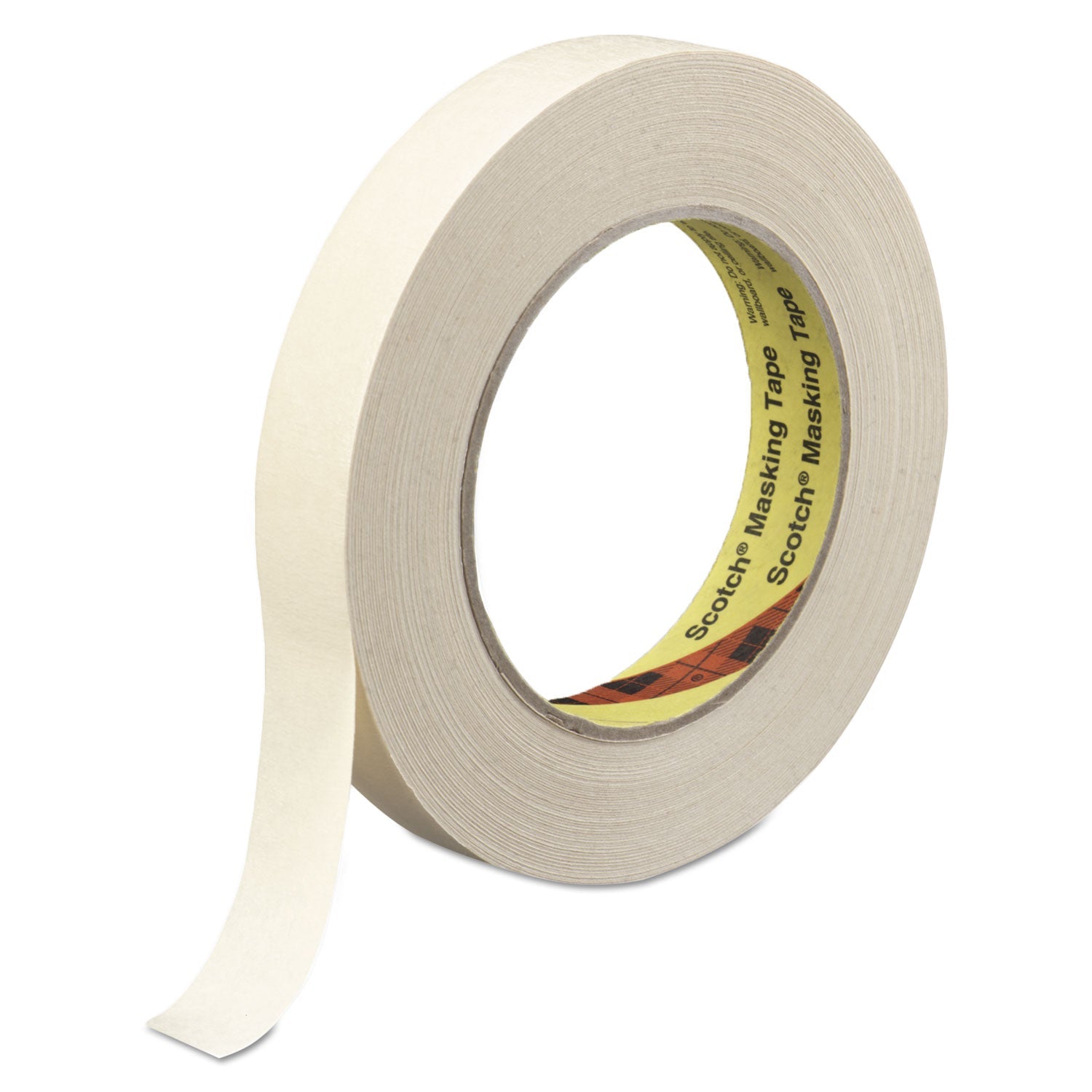 Scotch® High-Performance Masking Tape 232, 3" Core, 48 Mm X 55 M, Tan