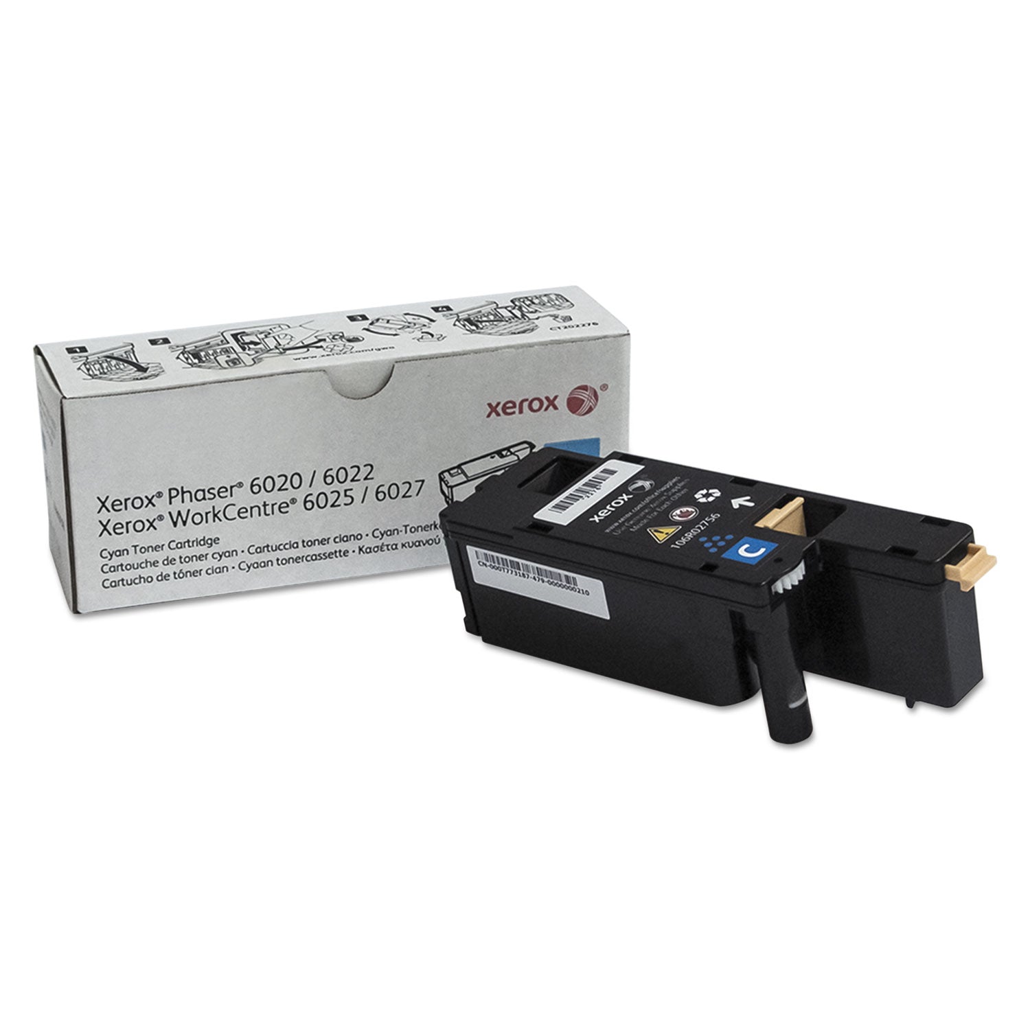 106r02756 Toner | 1,000 Page-Yield, Cyan