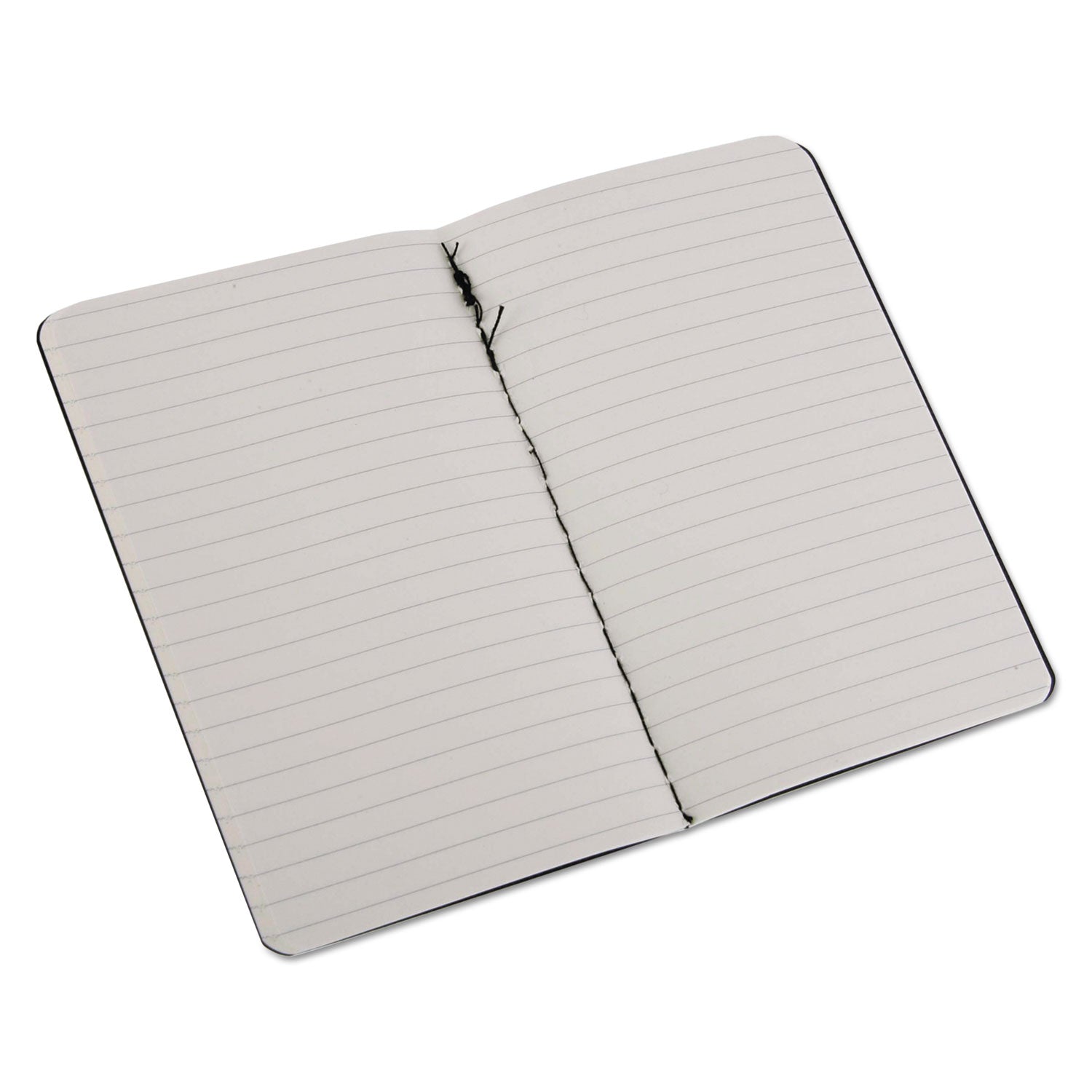 Moleskine® Cahier Journal, 1-Subject, Narrow Rule, Black Cover, (64) 5.5 x 3.5 Sheets, 3/Pack