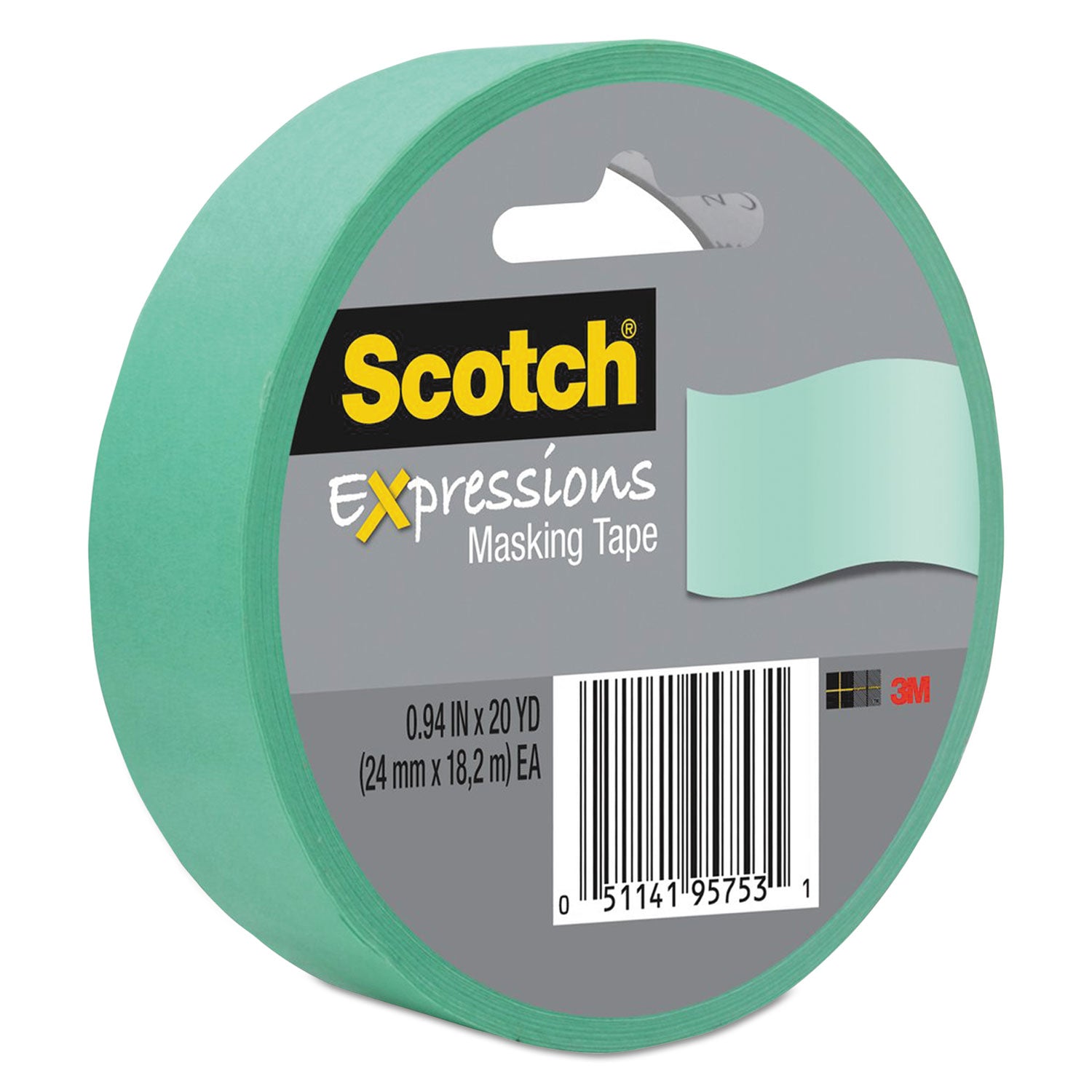 Scotch Expressions Masking Tape | Mint Green