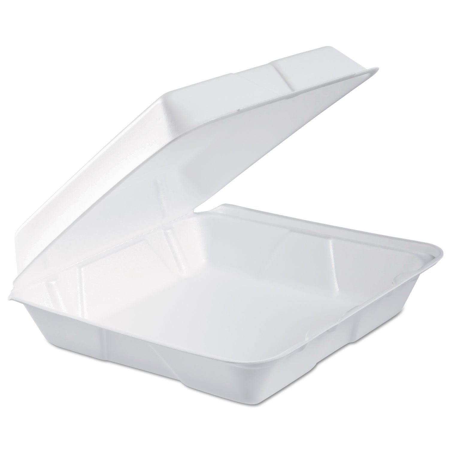 Foam Hinged Lid Container | 9" Perforated