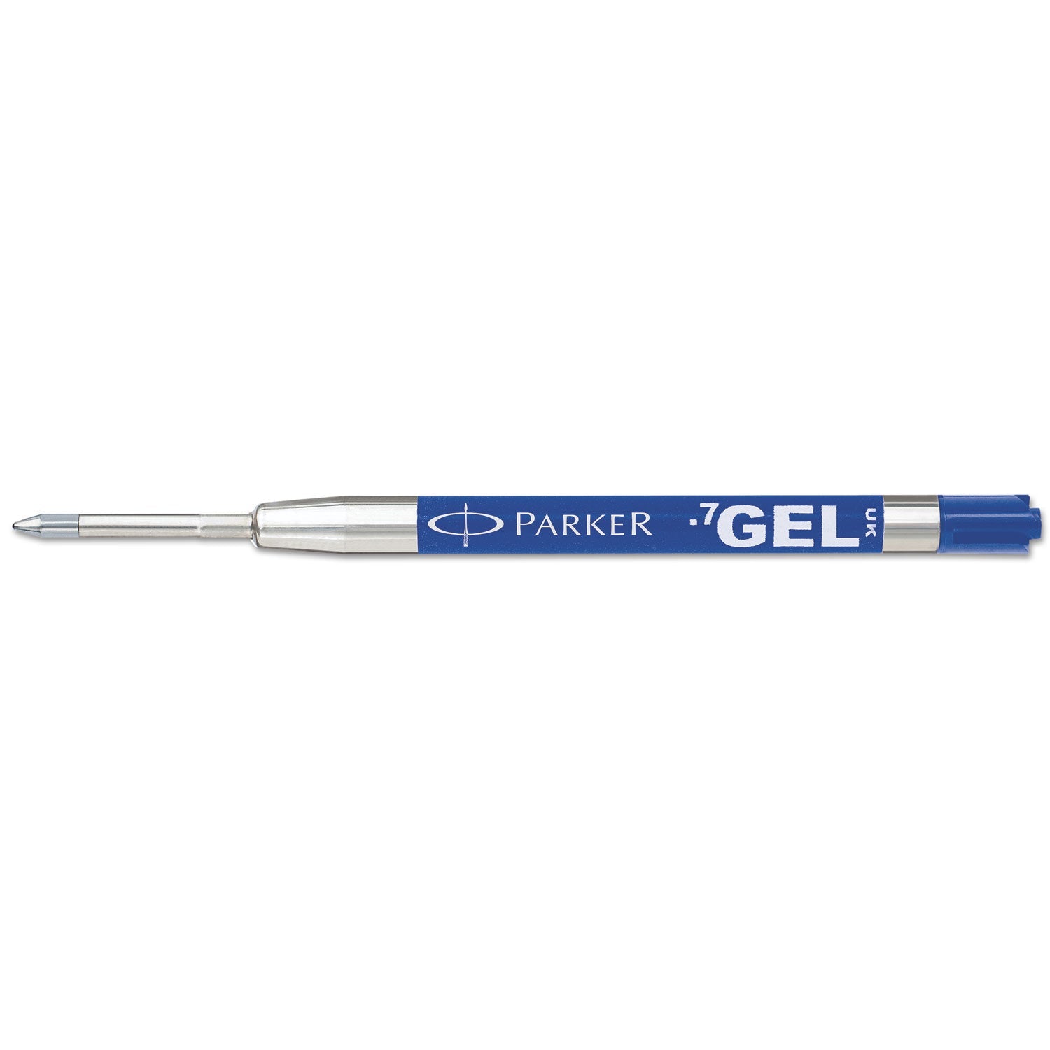 Parker® Refill For Parker Retractable Gel Ink Roller Ball Pens, Medium Conical Tip, Blue Ink, 2/pack