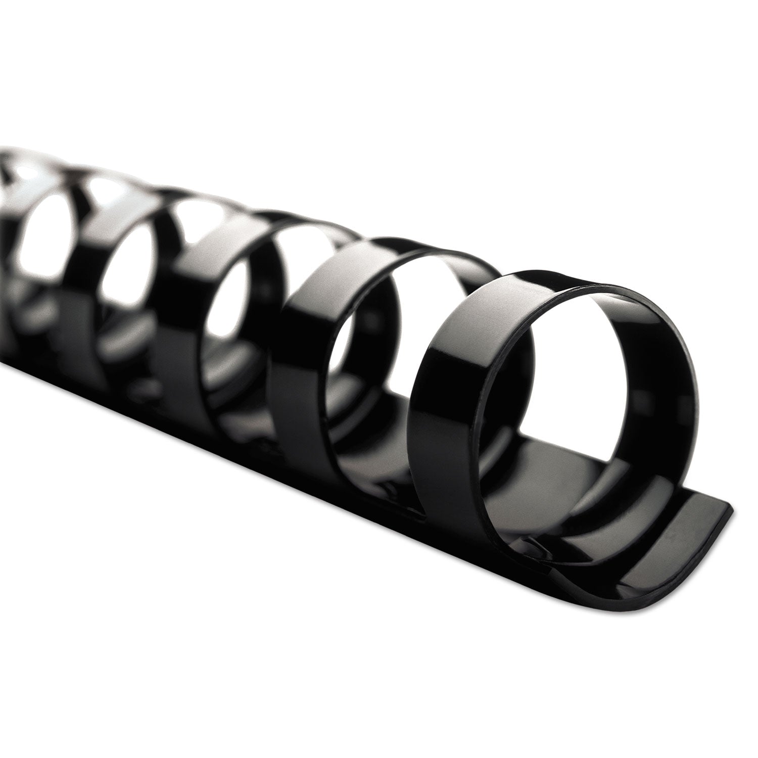 Combbind Standard Spines | 1-1/2" Black | 100-Box
