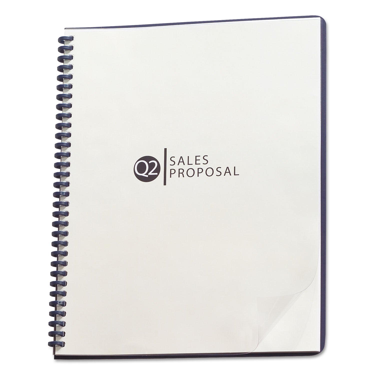 GBC® ProClick Pre-Punched Cover, Clear, 11.75 x 8.5, Punched, 25/Pack - Bloom Skins