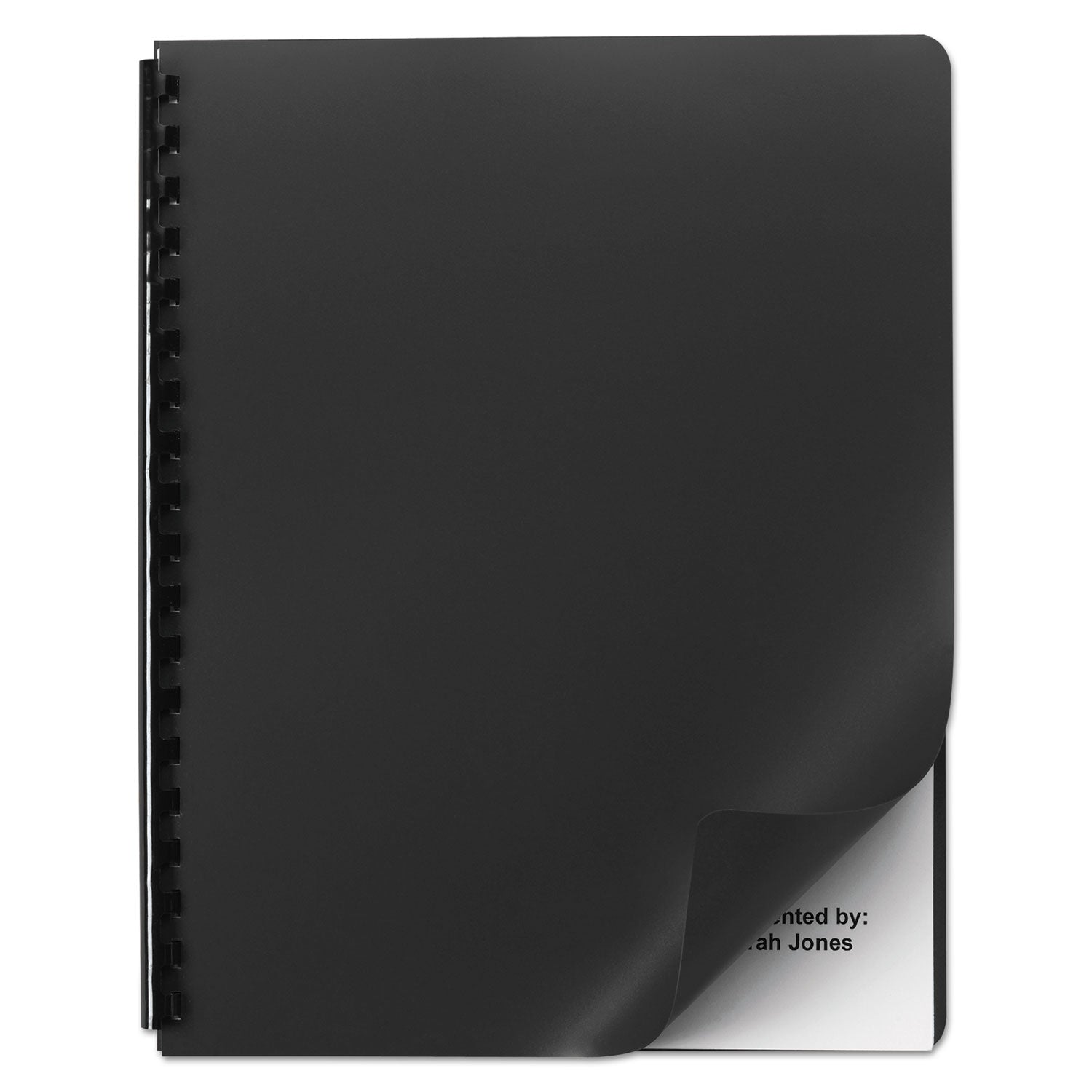 Opaque Presentation Covers | GBC® Plastic Black