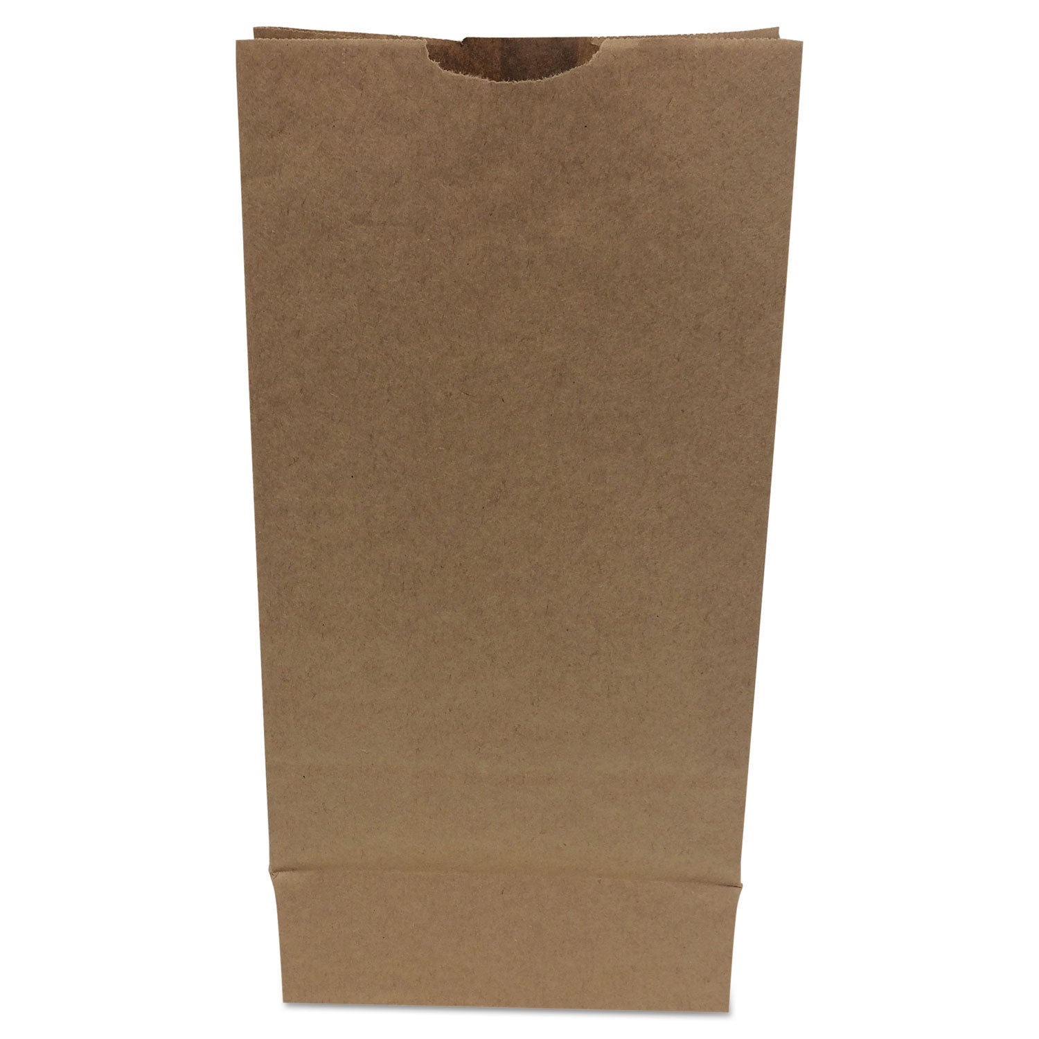 Ross & Wallace Paper Products Grocery Paper Bags, #10 Size, Heavy-Duty, 7" x 4.38" x 13.75", Natural, 500/Bundle