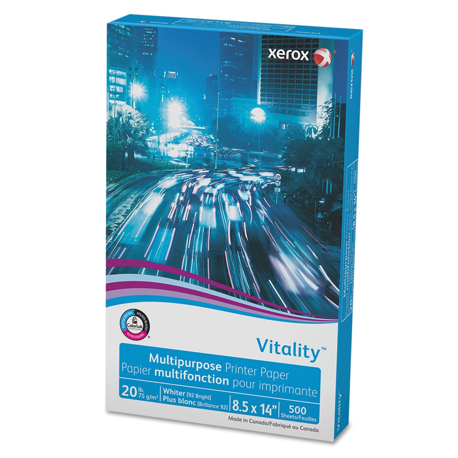Vitality Multipurpose Print Paper | Legal, 500/Ream