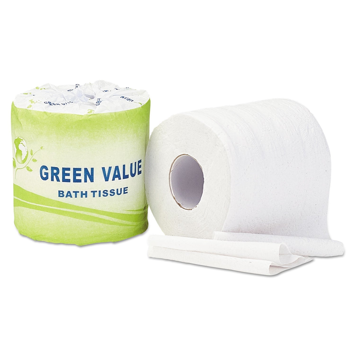 GEN Standard Bath Tissue, Septic Safe, 2-Ply, White, 420 Sheets/Roll, 96 Rolls/Carton