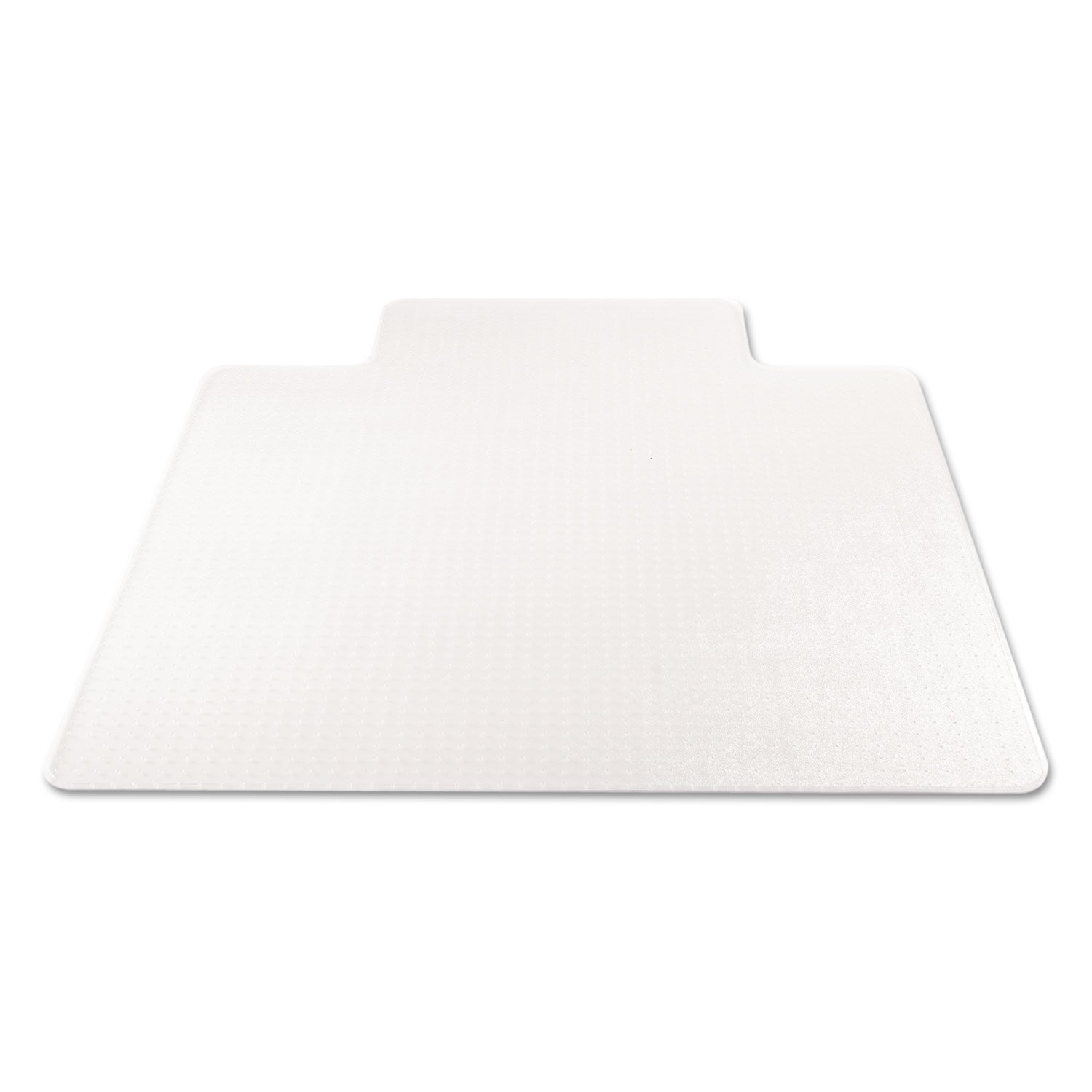 deflecto® Supermat Frequent Use Chair Mat For Medium Pile Carpet, 45 X 53, Wide Lipped, Clear
