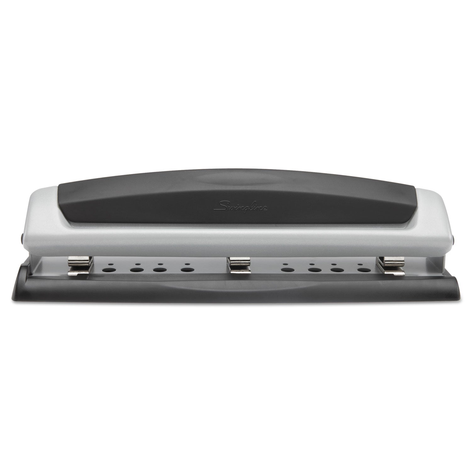 Swingline® 10-Sheet Precision Pro Desktop Two- To Three-Hole Punch, 9/32" Holes