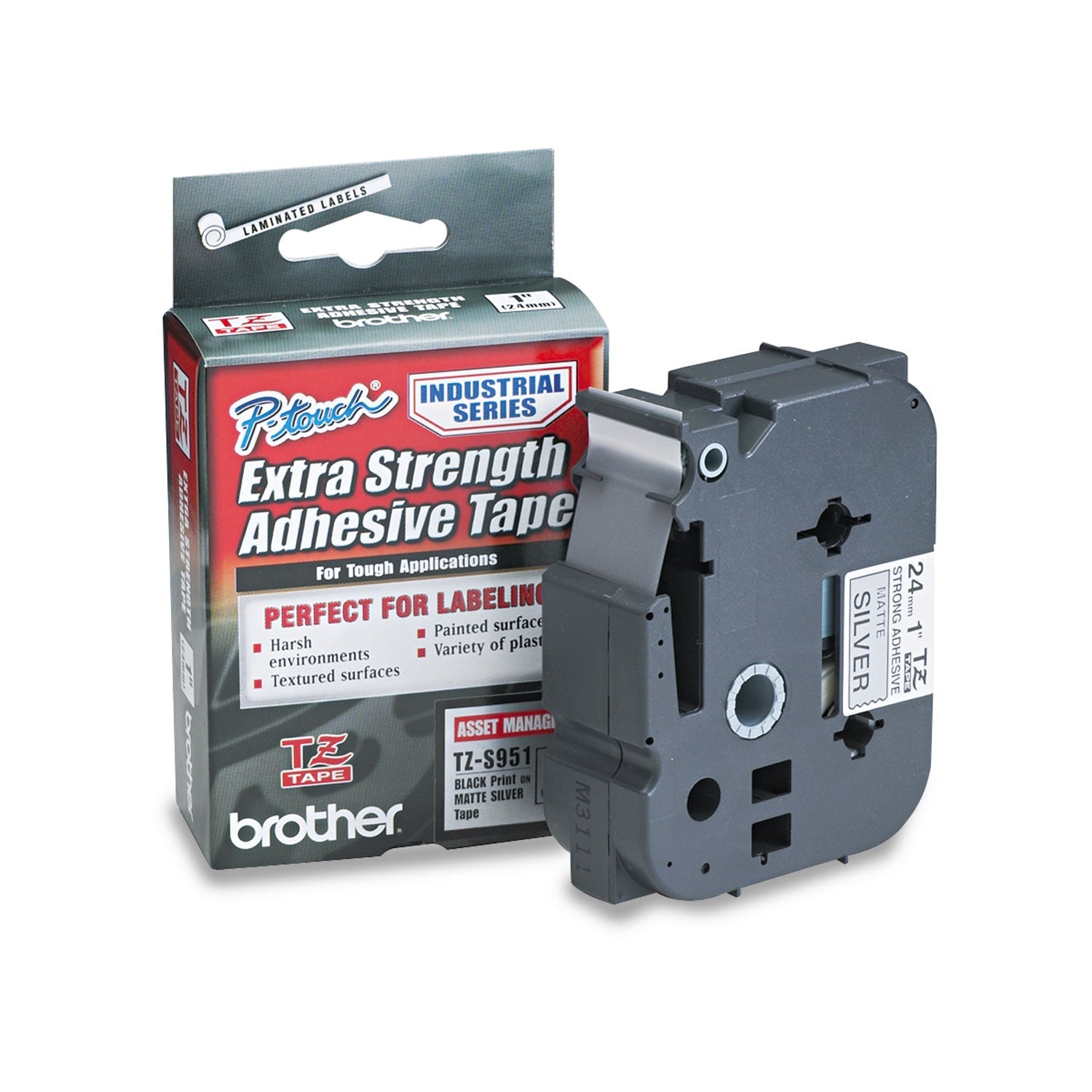Brother P-Touch Tz Extra-Strength Labeling Tape